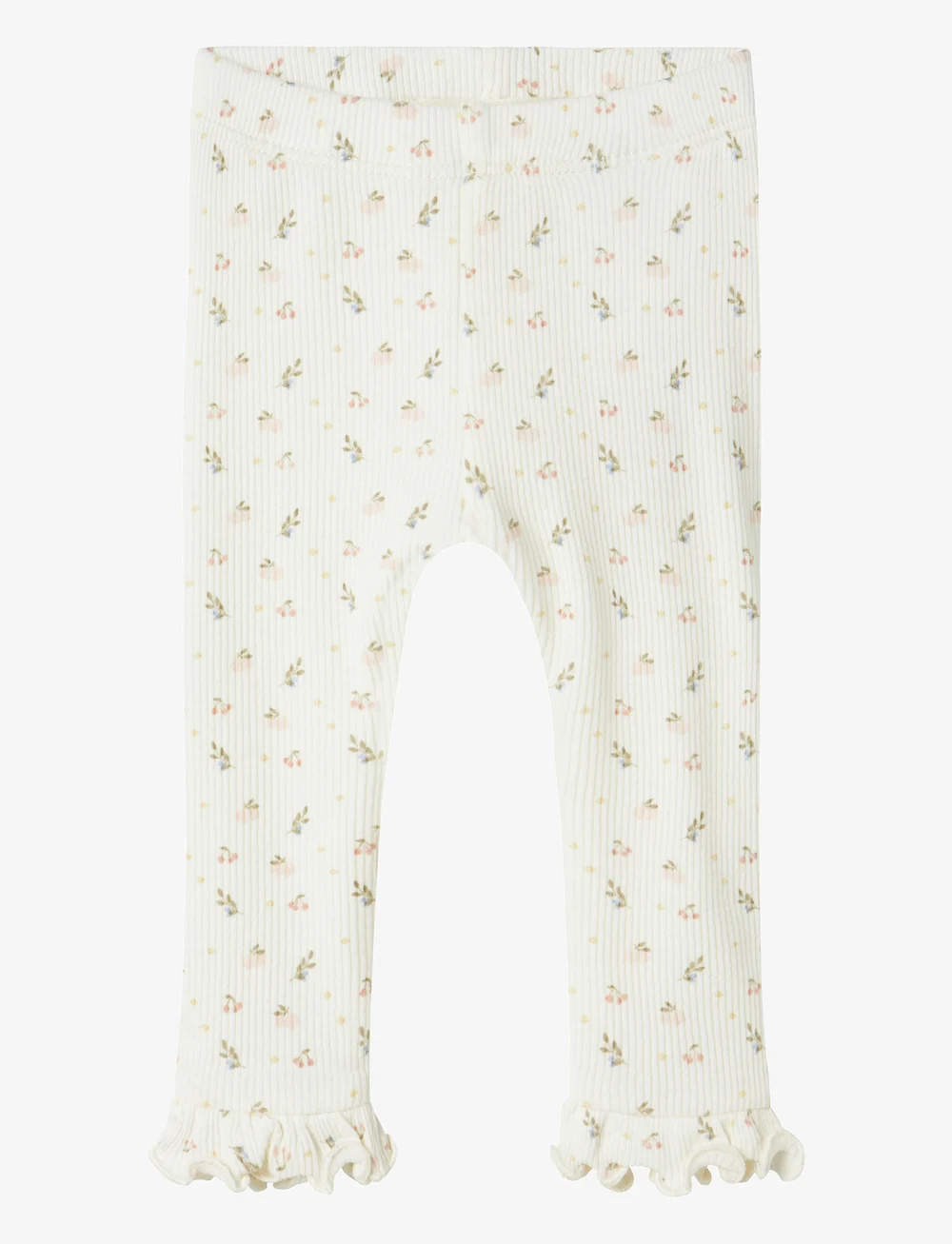 Lil'Atelier - NBFGAGO KNY SLIM LEGGINGS LIL - leggings - coconut milk - 0