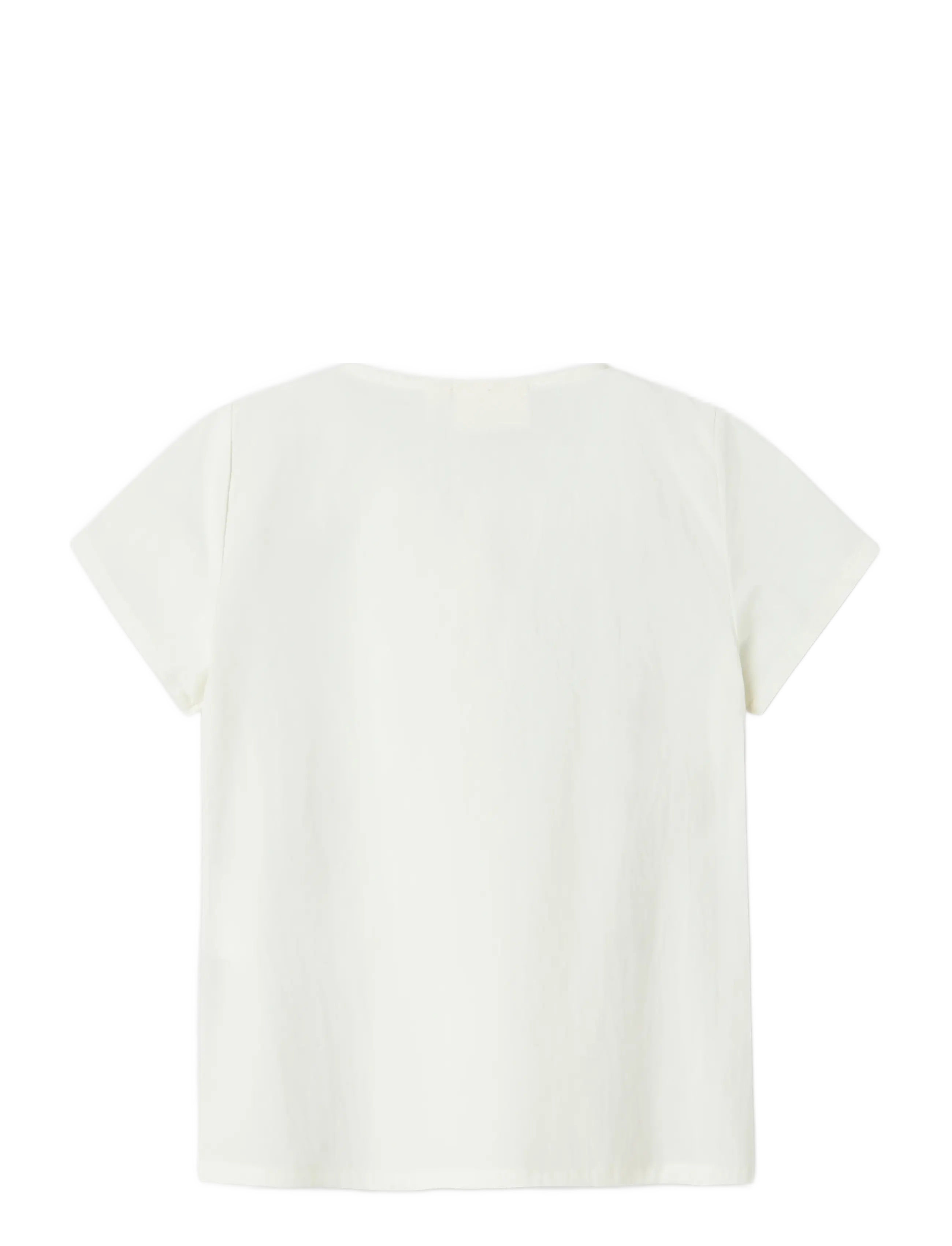 Lil'Atelier - NMFJOLENE SS LOOSE SHIRT LIL - coconut milk - 1