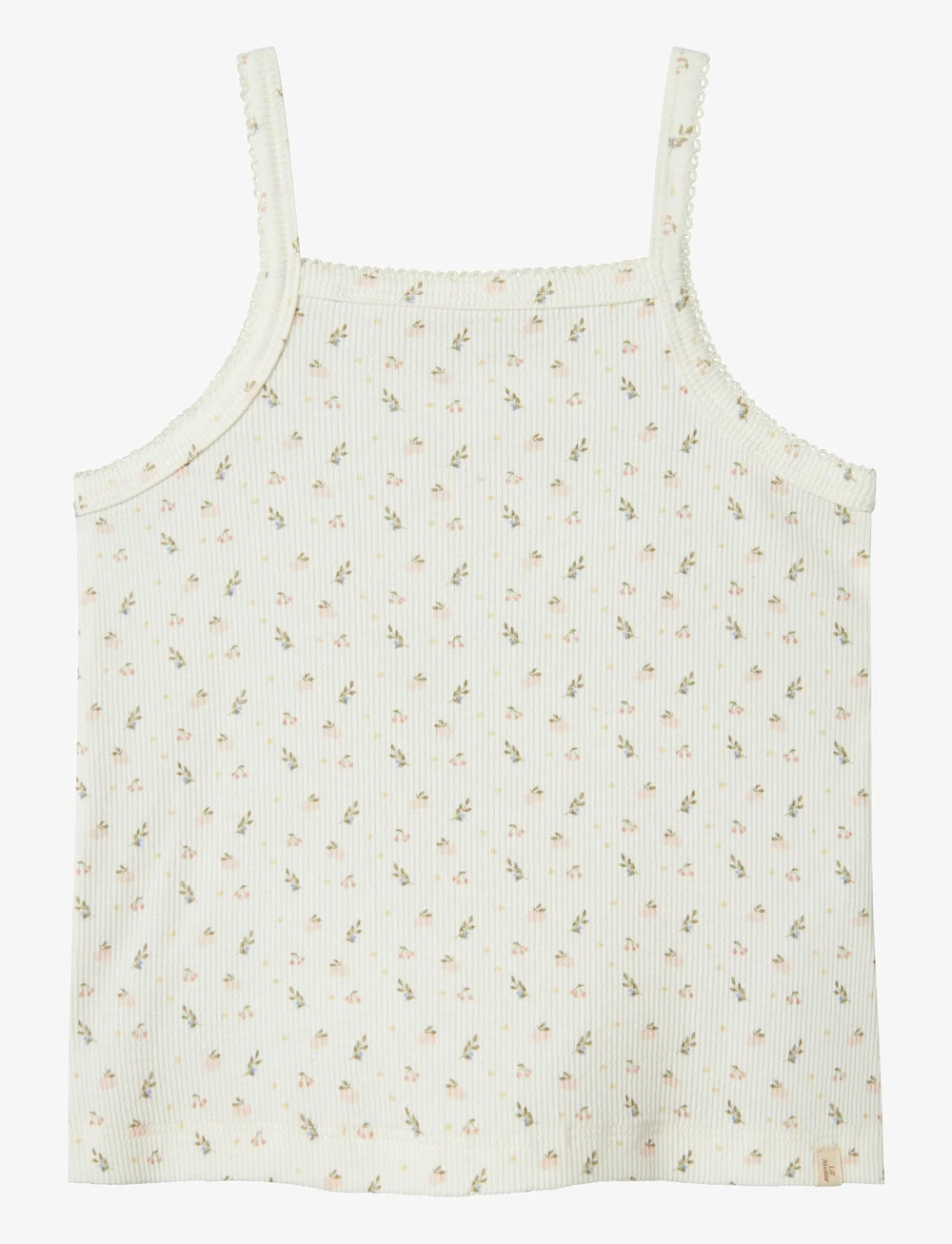 Lil'Atelier - NMFGAGO KUR LOOSE STRAP TOP LIL - tanktops - coconut milk - 0