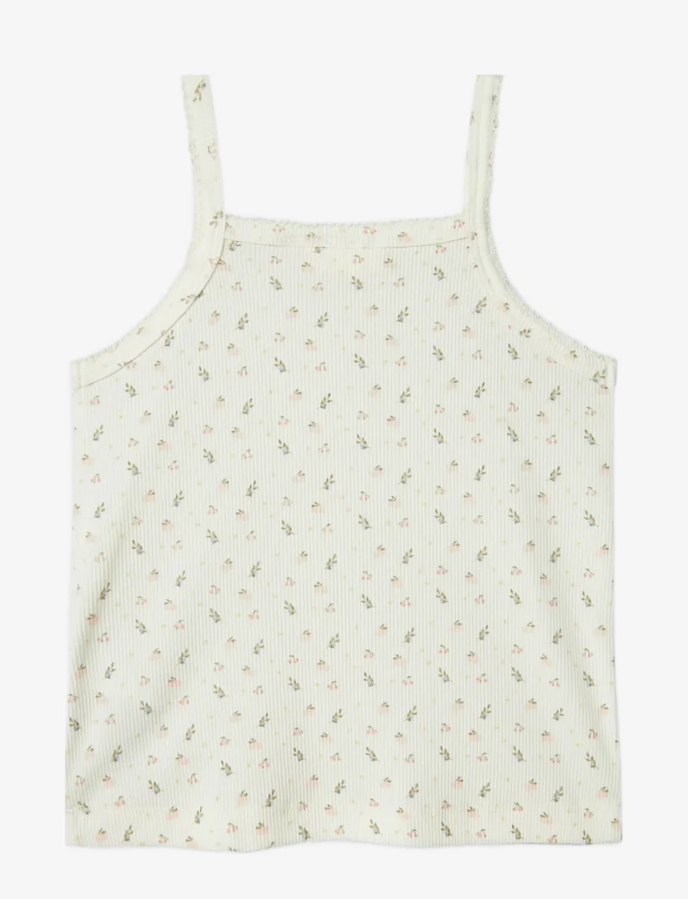 Lil'Atelier - NMFGAGO KUR LOOSE STRAP TOP LIL - tanktops - coconut milk - 1