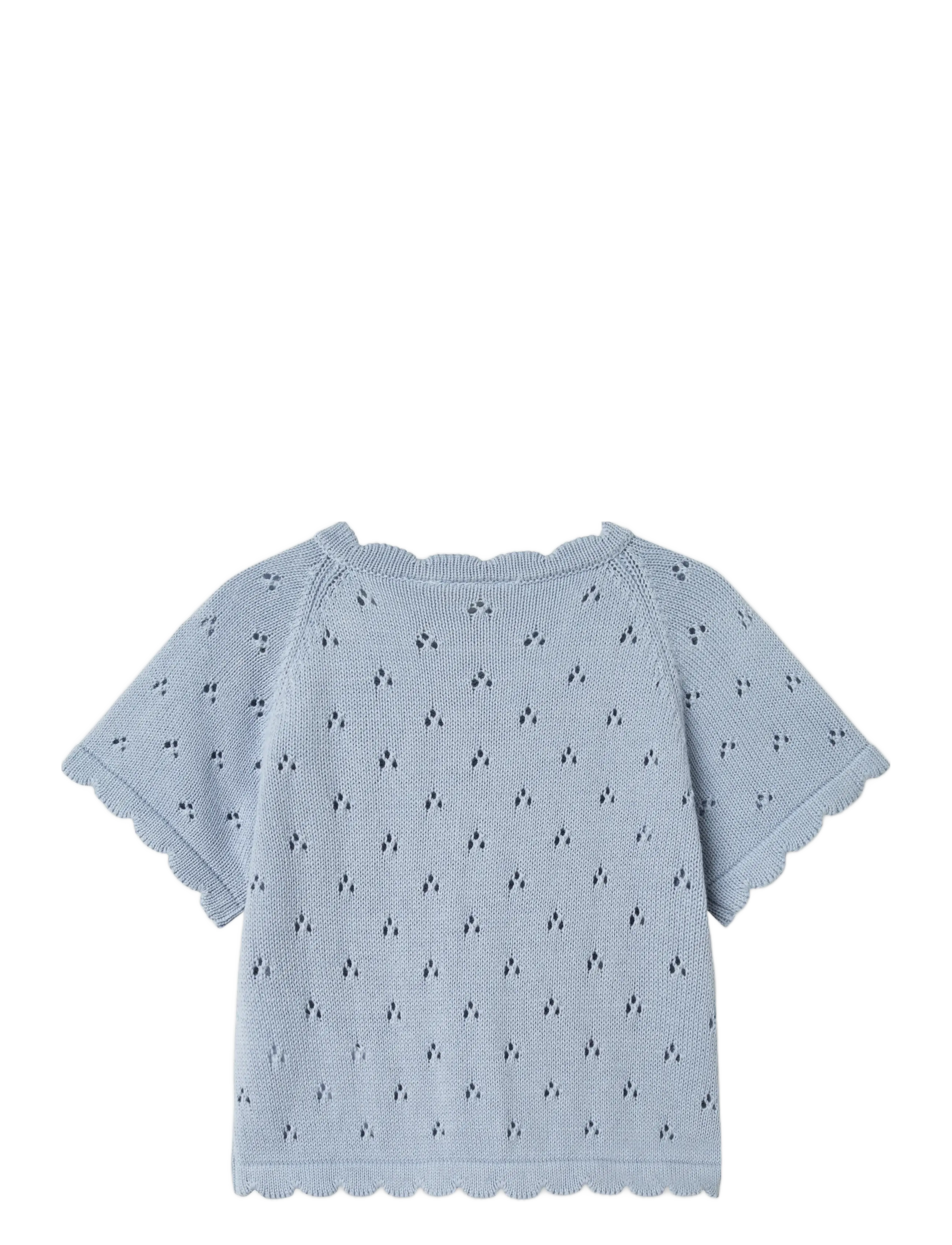 Lil'Atelier - NMFJOLA SS KNIT LIL - zen blue - 1
