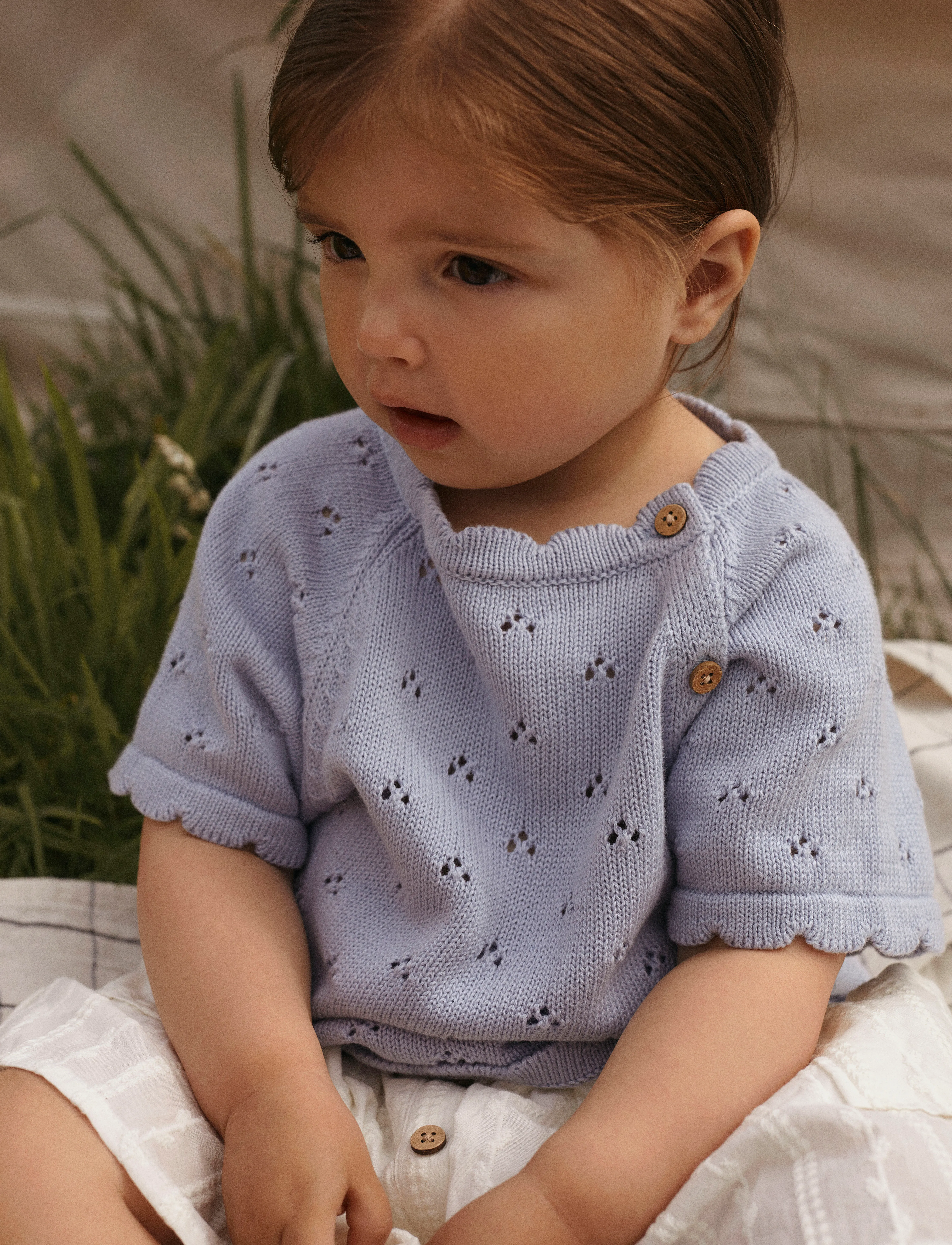 Lil'Atelier - NMFJOLA SS KNIT LIL - zen blue - 2