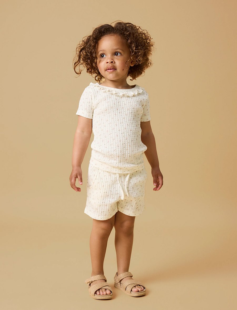 Lil'Atelier - NMFHULLA HUA SHORTS LIL - casual shorts - coconut milk - 2
