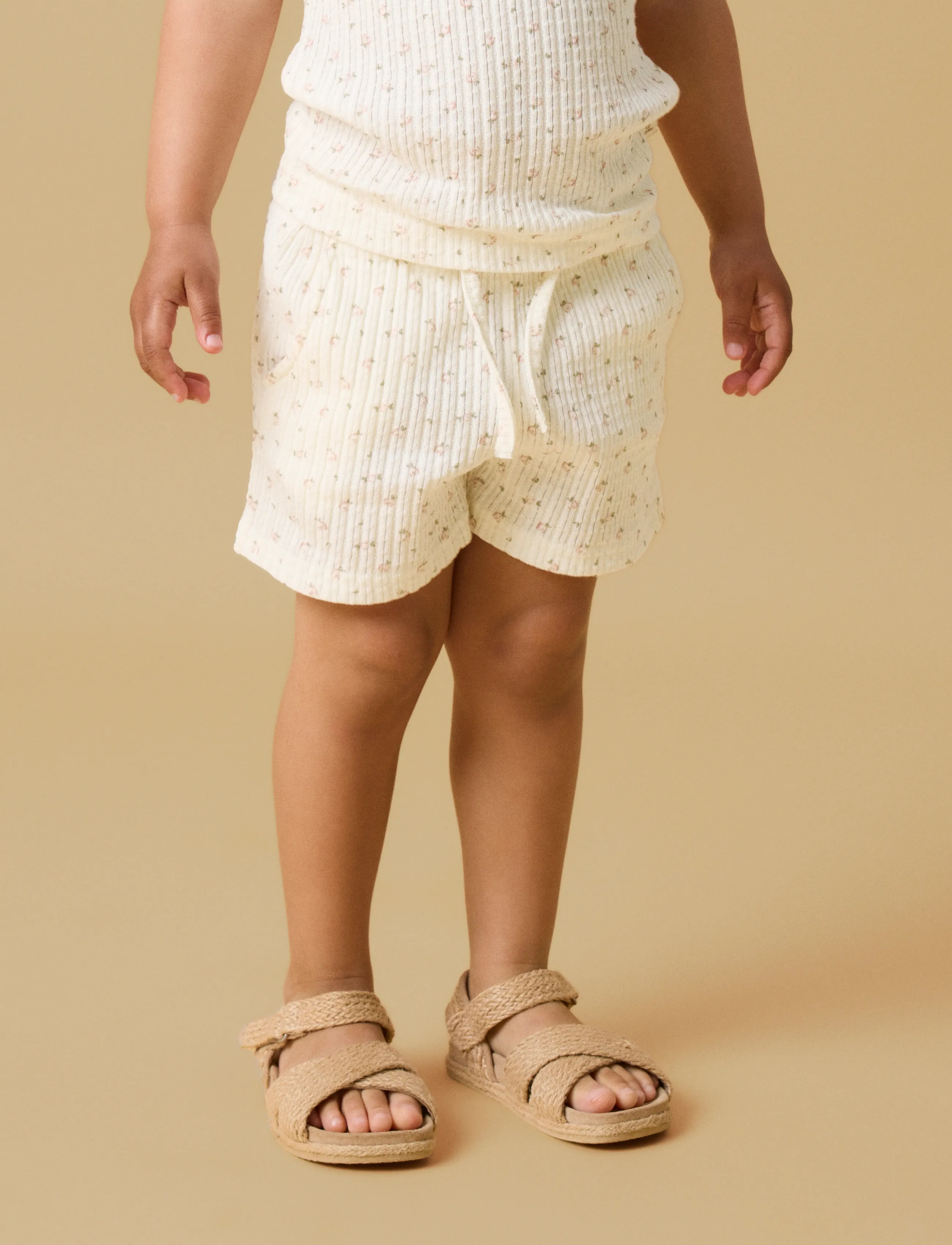 Lil'Atelier - NMFHULLA HUA SHORTS LIL - casual shorts - coconut milk - 3
