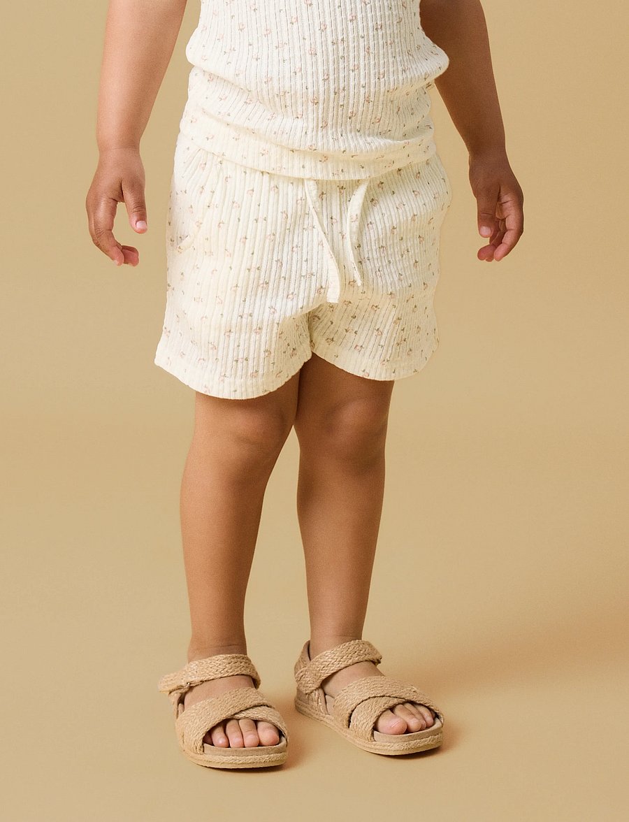 Lil'Atelier - NMFHULLA HUA SHORTS LIL - casual shorts - coconut milk - 3