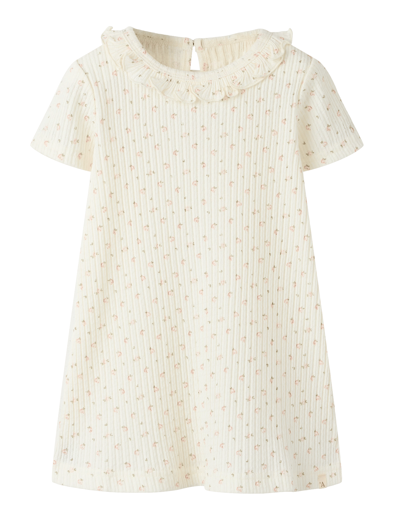 NMFHULLA HUA SS DRESS LIL - COCONUT MILK