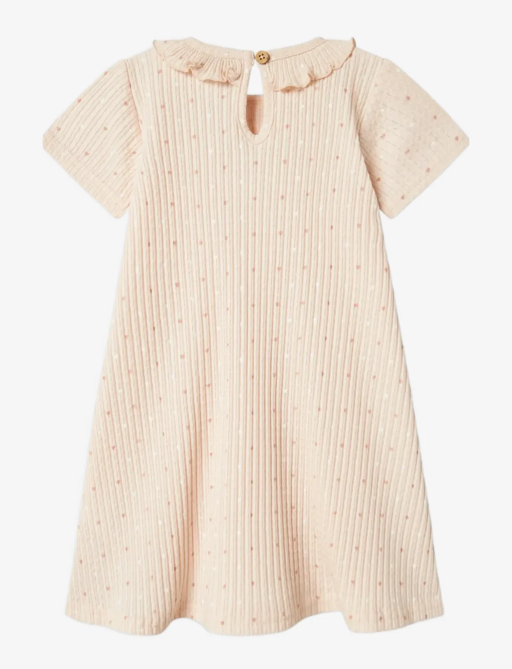 Lil'Atelier - NMFHULLA HUA SS DRESS LIL - kurzärmelige freizeitkleider - peach blush - 1