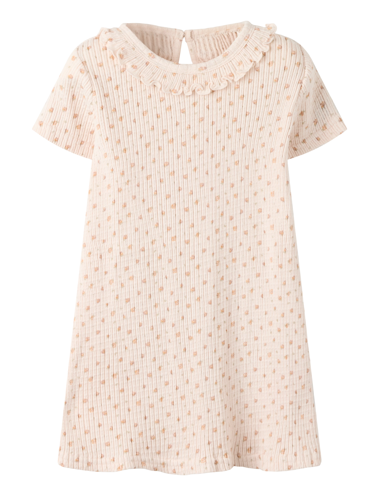 LIL'ATELIER Nmfhulla Hua Ss Kleid Lil Cream - 122 - Kinder