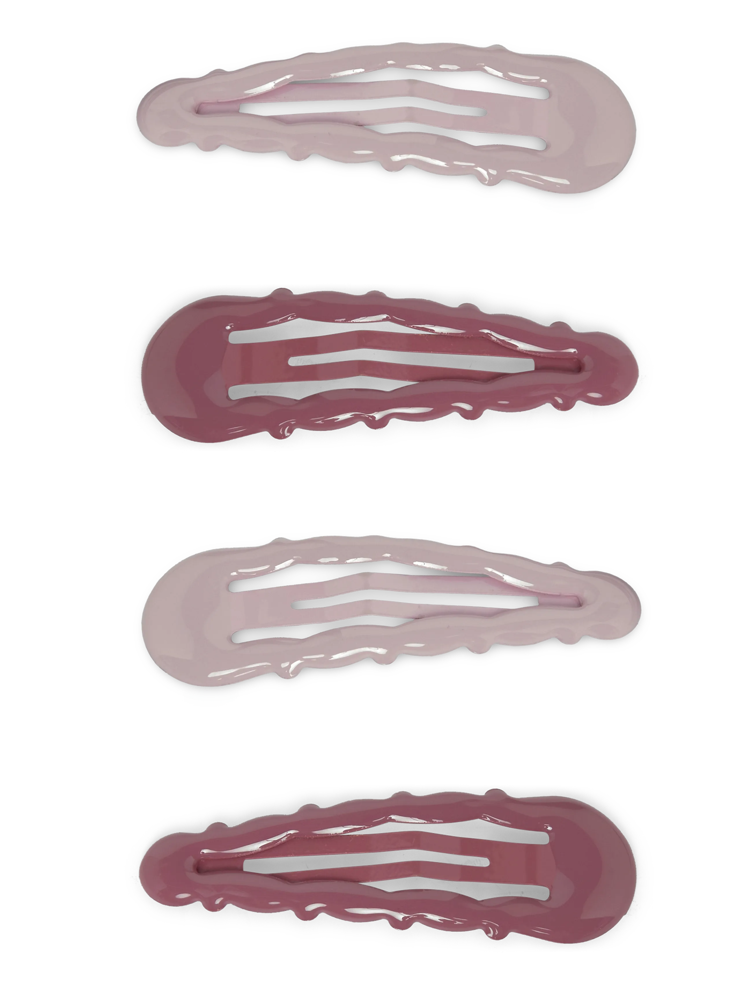 Lil'Atelier NMFACC-HANNE 4P HAIR CLIPS LIL - Haarnadeln - HUSHED VIOLET / purple