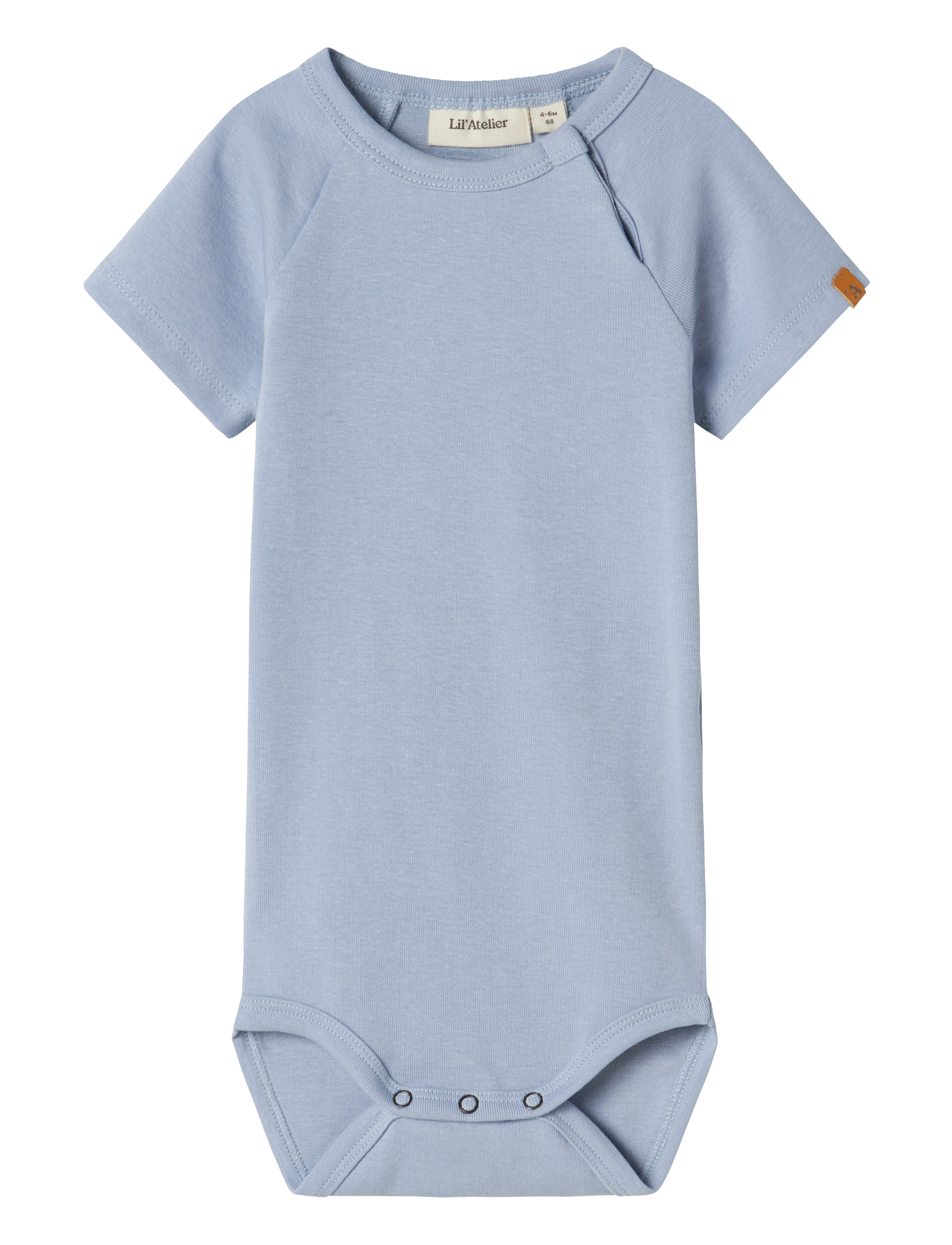 Lil'Atelier - NBMLALO TAB SS SLIM BODY LIL - bodies à manches courtes - zen blue - 1