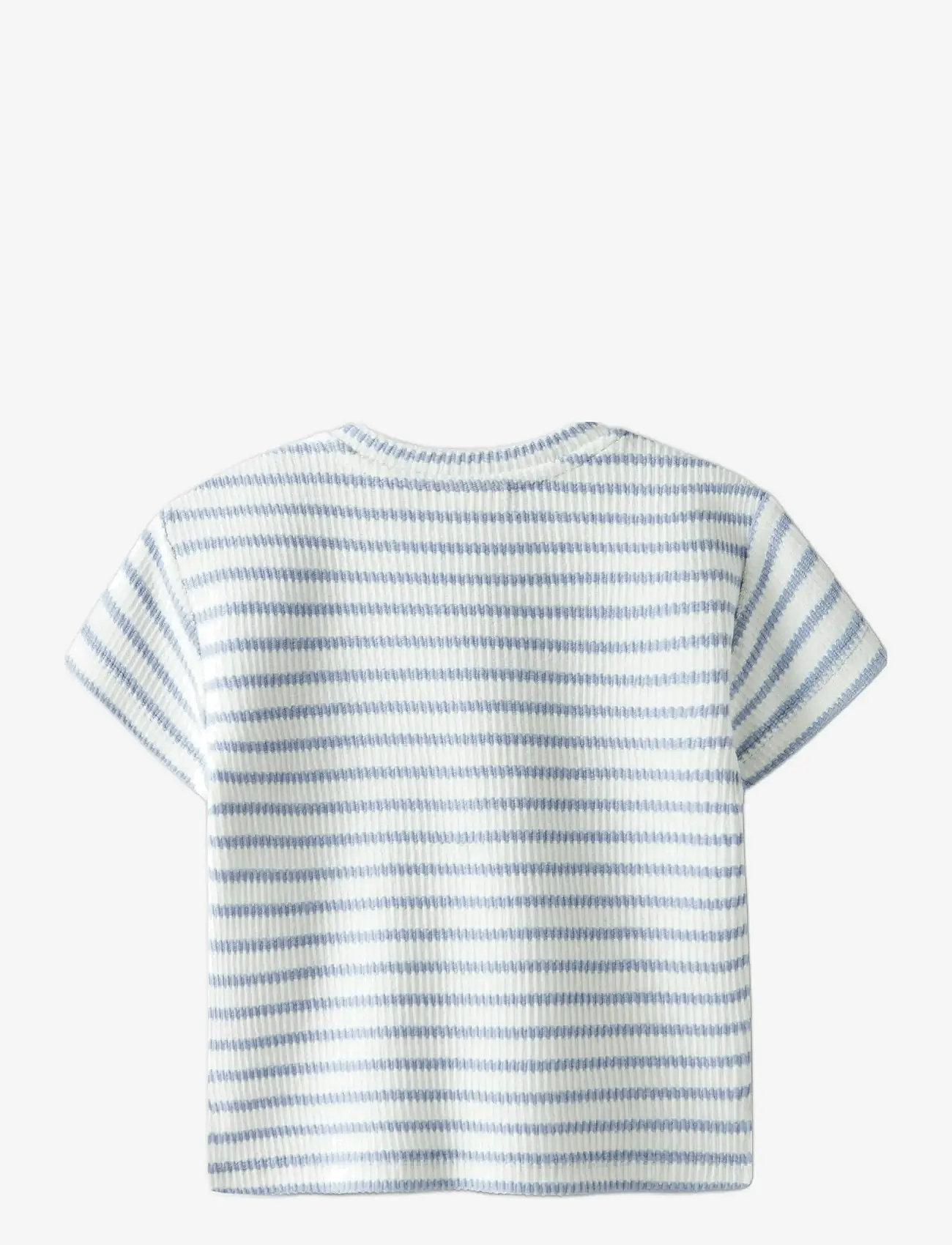 Lil'Atelier - NBMTADEO SS LOOSE TOP LIL - kurzärmelige - zen blue - 1