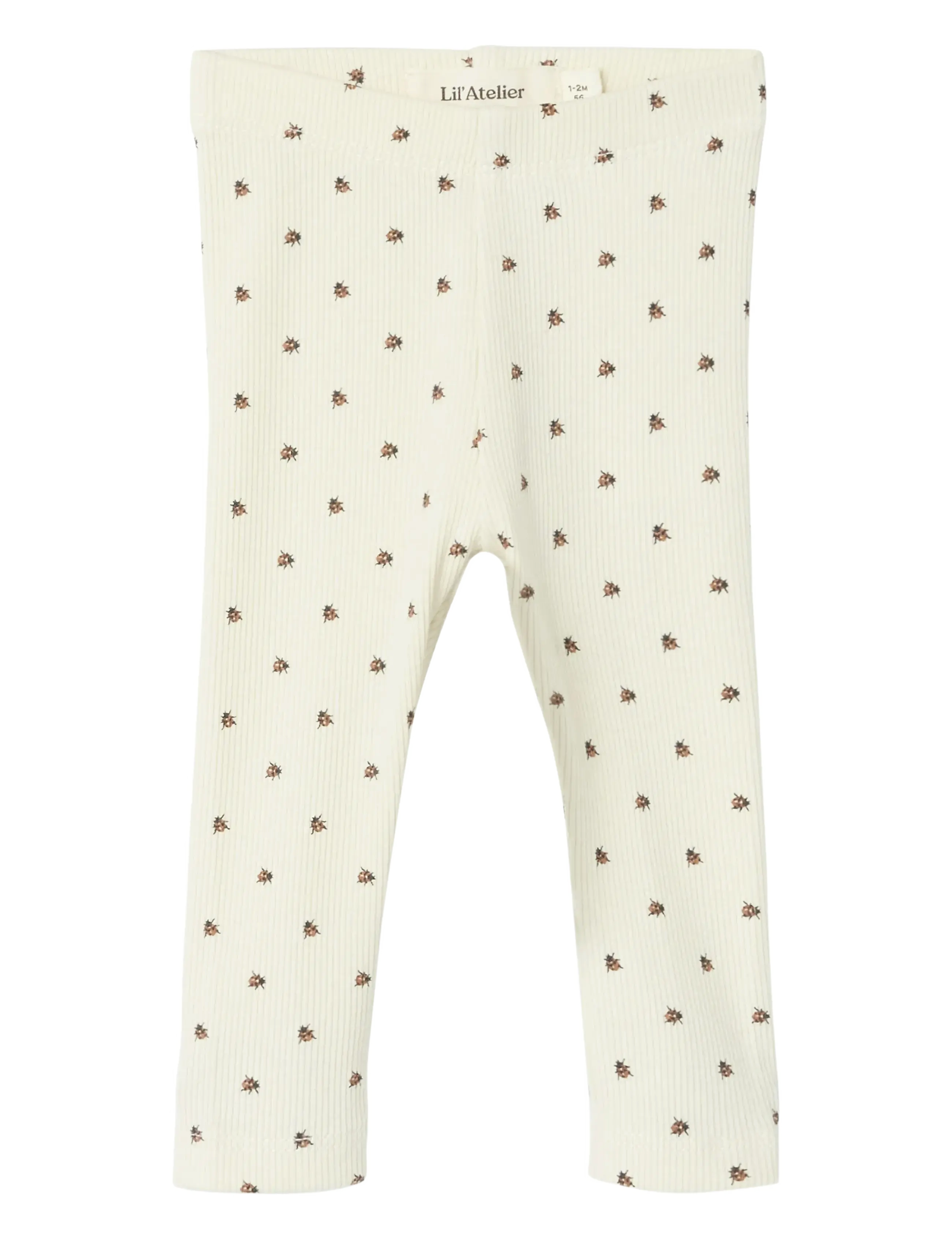 Lil'Atelier NBNLAGO KYE SLIM LEGGING LIL NOOS - Underdele - TURTLEDOVE / cream