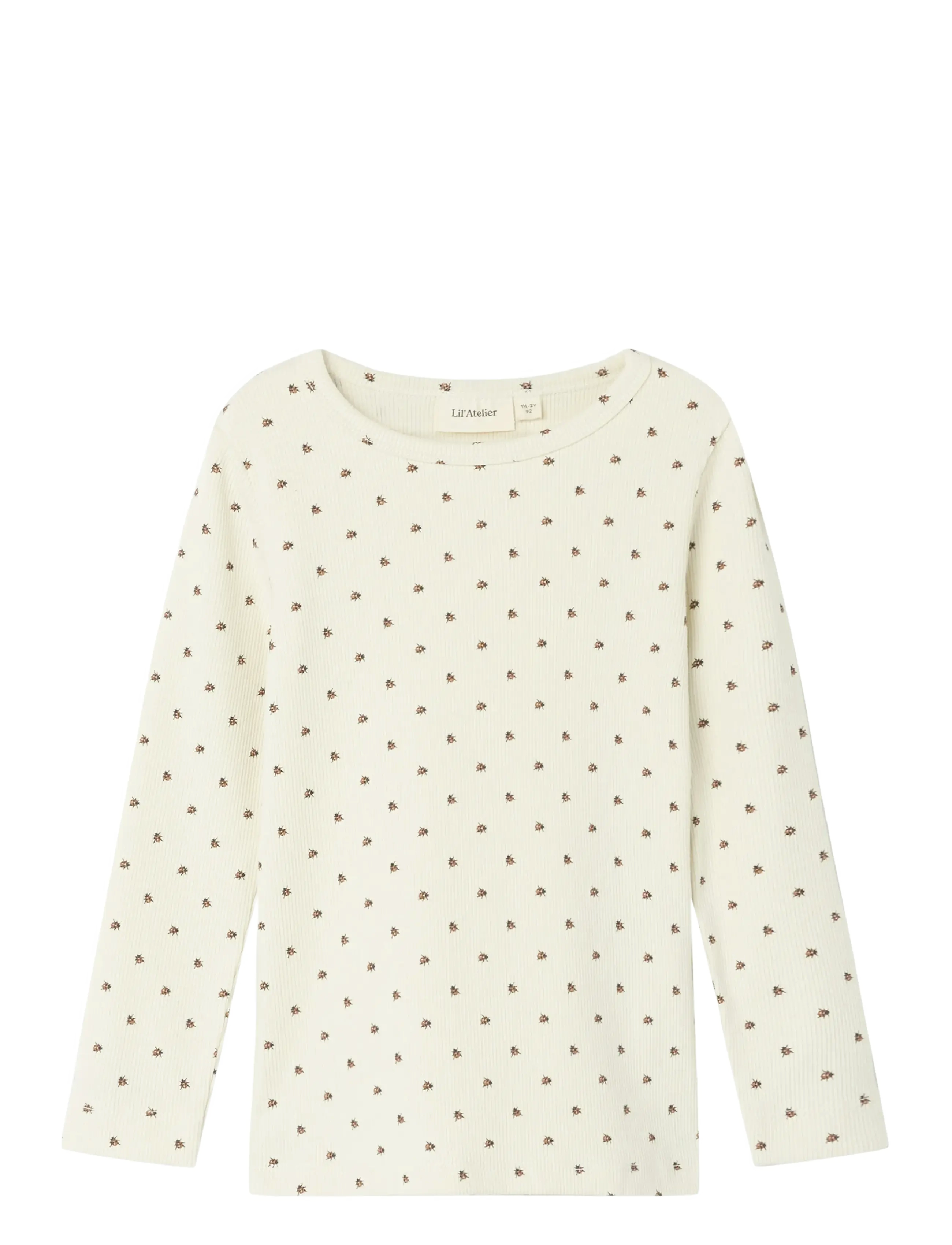 LIL'ATELIER Nmnlago Kim Ls Slim Oberteil Lil Noos Cream - 104 - Kinder