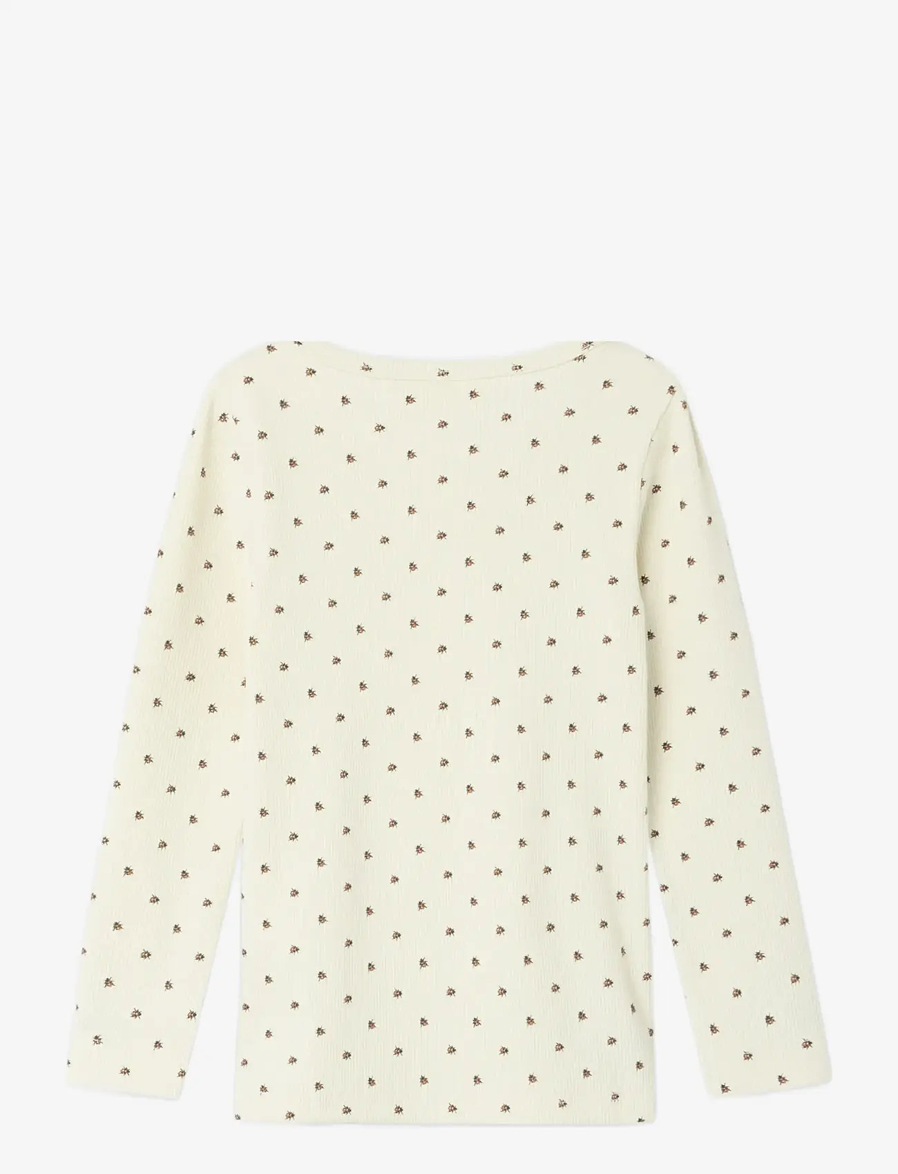 Lil'Atelier - NMNLAGO KIM LS SLIM TOP LIL NOOS - langærmede t-shirts - turtledove - 2