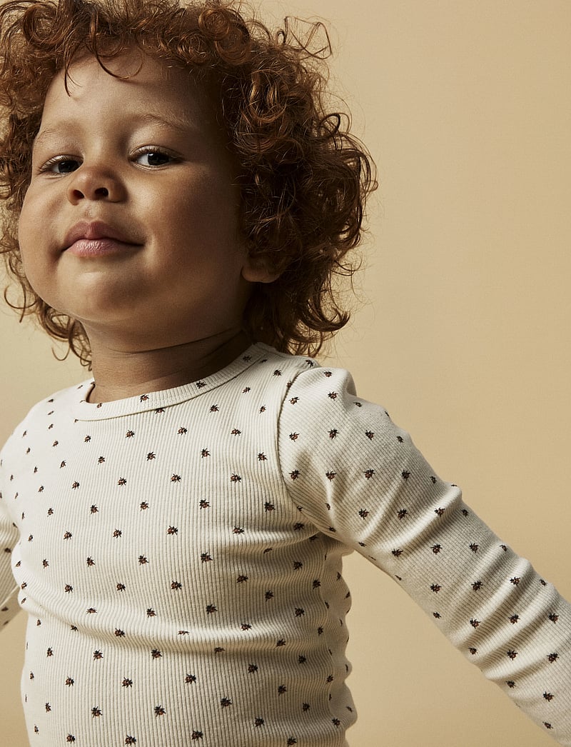 Lil'Atelier - NMNLAGO KIM LS SLIM TOP LIL NOOS - langärmelig - turtledove - 5
