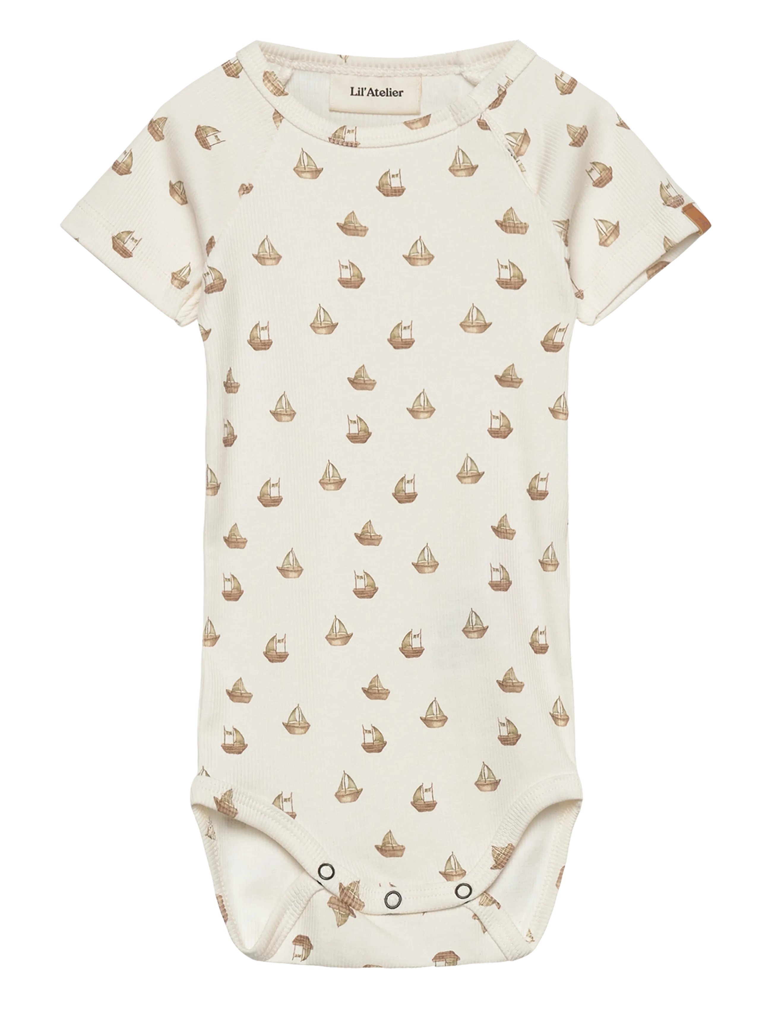 Lil'Atelier NBMLAVO ENI SS SLIM BODY LIL - App deal - COCONUT MILK / white