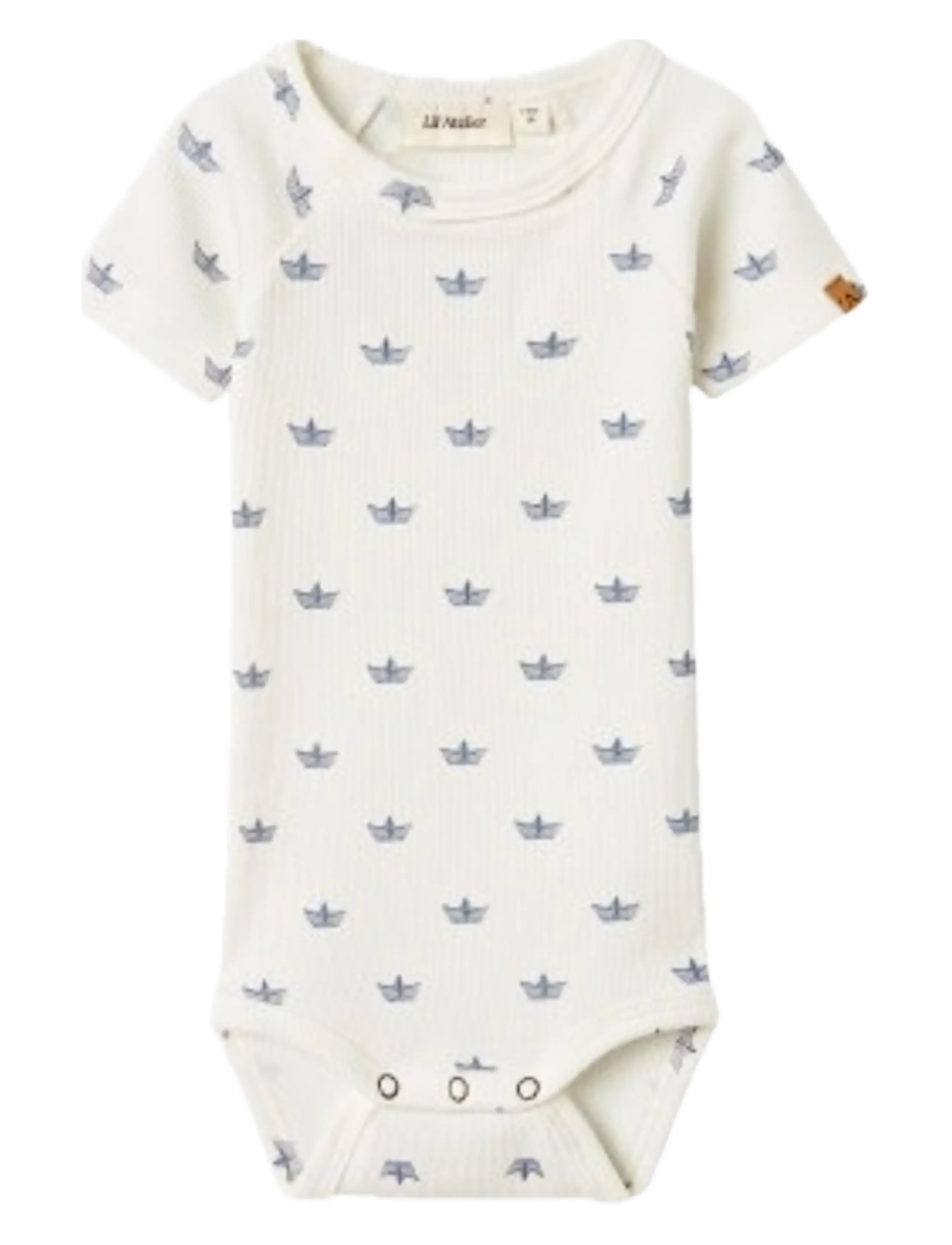 Lil'Atelier NBMLAVO ENI SS SLIM BODY LIL - Bodies - COCONUT MILK / white