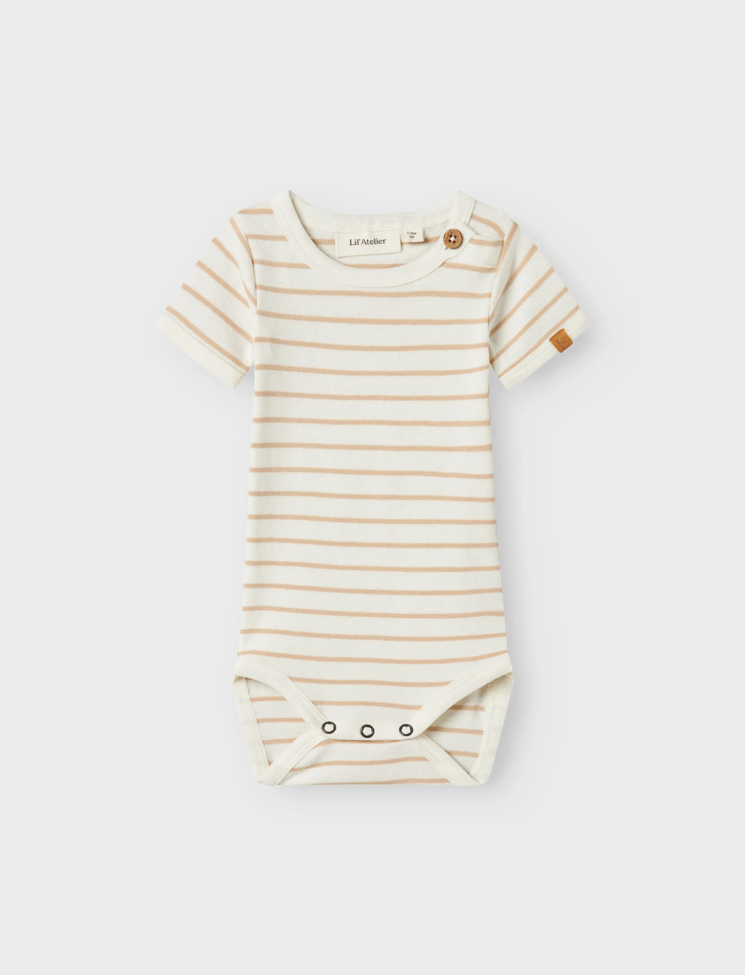 Lil'Atelier - NBMGEO ANM SS BODY LIL - irish cream - 2