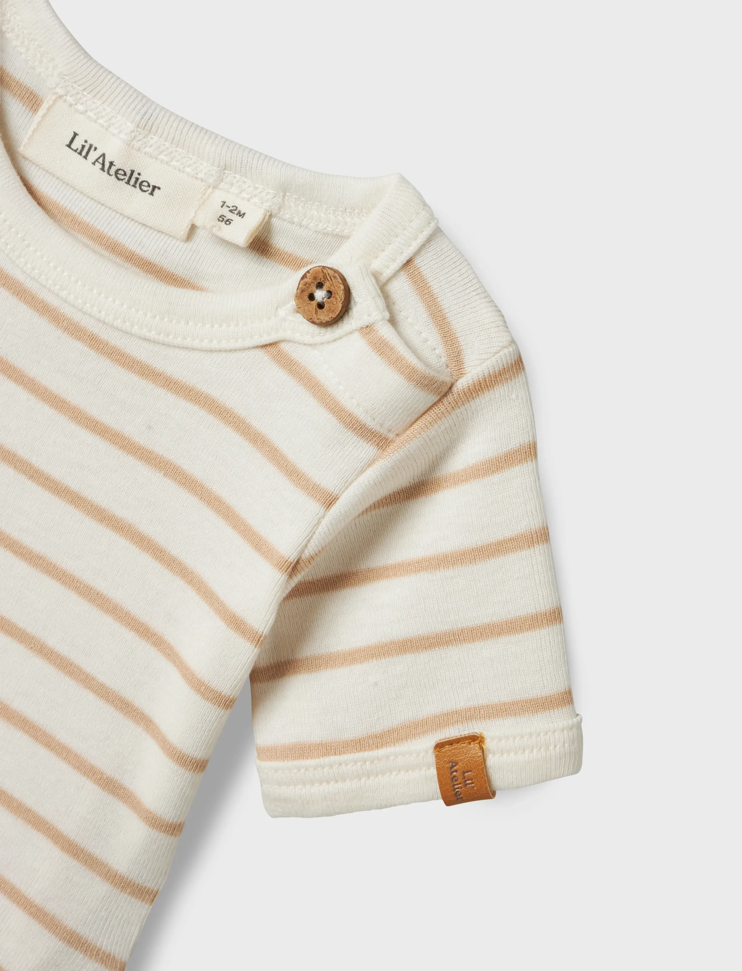 Lil'Atelier - NBMGEO ANM SS BODY LIL - irish cream - 3