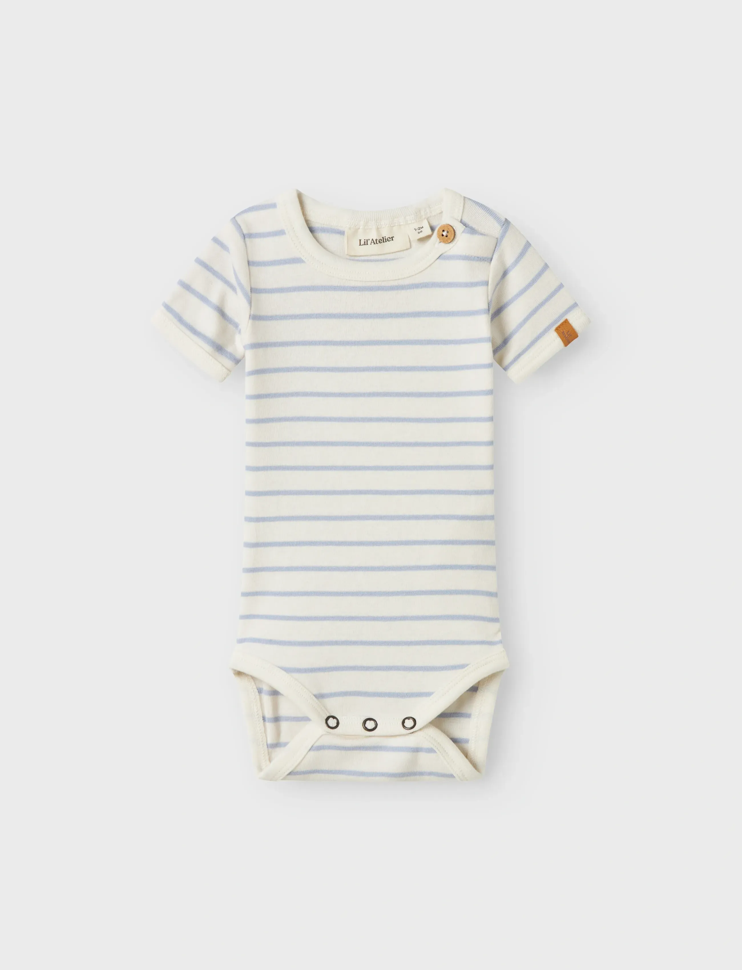 Lil'Atelier - NBMGEO ANM SS BODY LIL - zen blue - 2