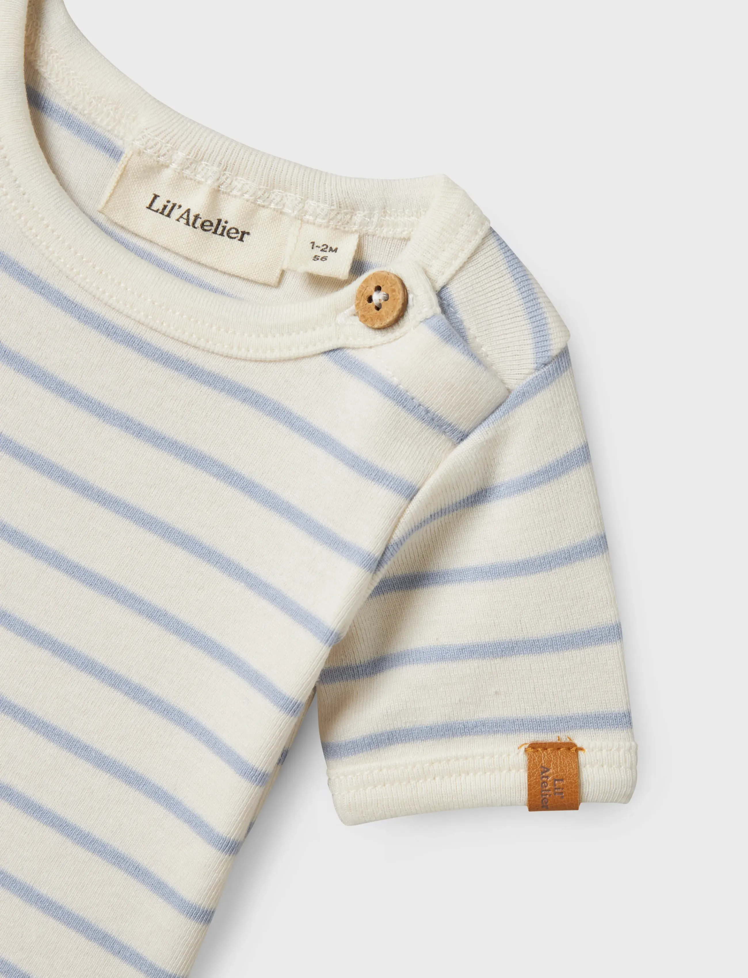 Lil'Atelier - NBMGEO ANM SS BODY LIL - zen blue - 3