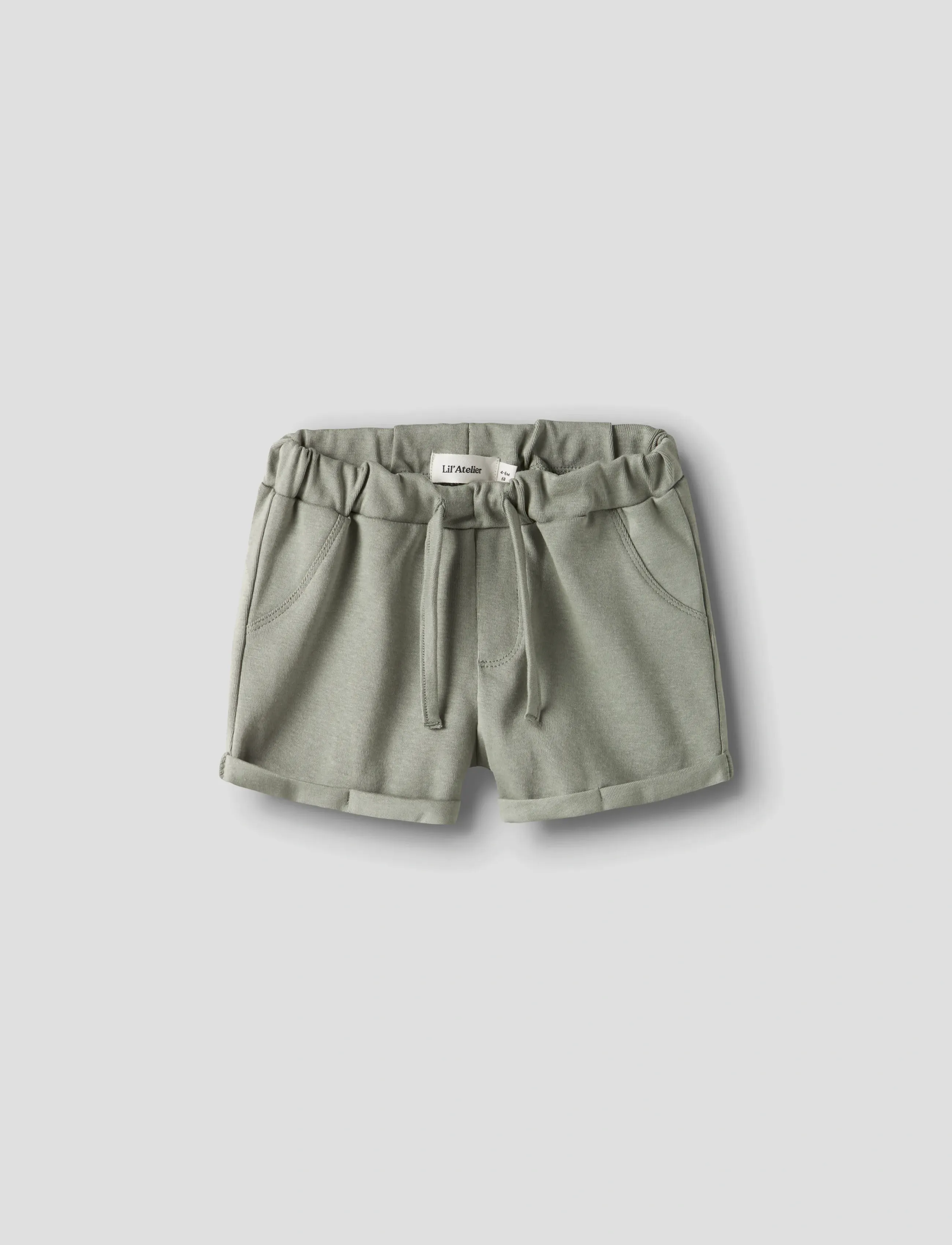 Lil'Atelier - NBMLALO TOM SHORTS LIL - sweatshorts - seagrass - 2