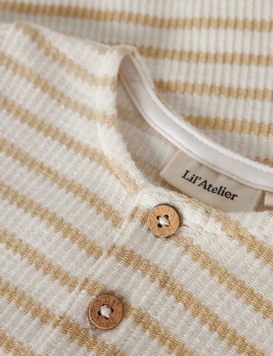 Lil'Atelier - NBMTADEO SS LOOSE SUIT LIL - À manches courtes - coconut milk - 2