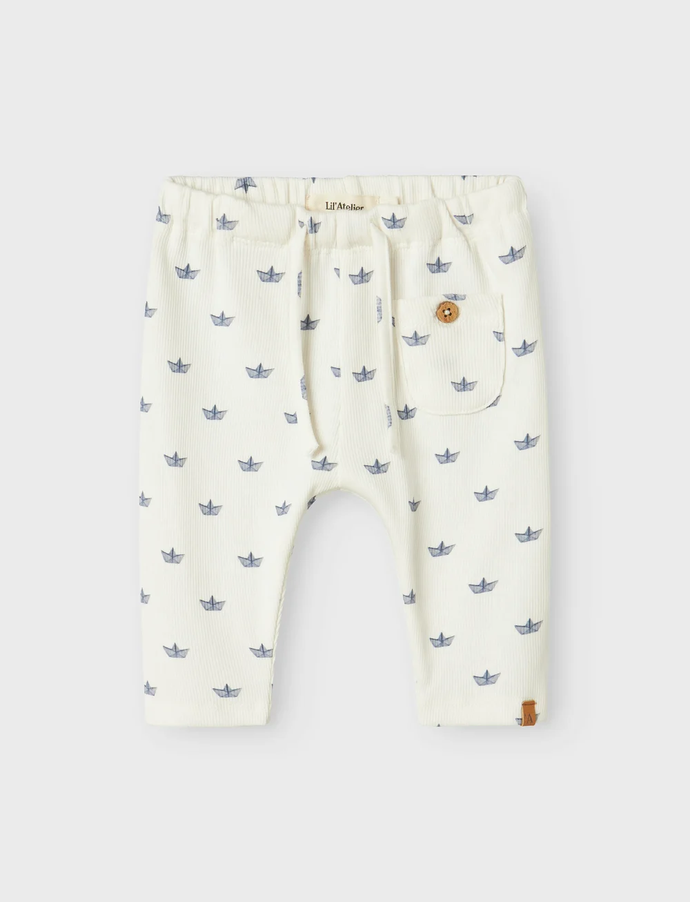 Lil'Atelier - NBMLAVO EKO LOOSE PANT LIL - sweatpants - coconut milk - 3