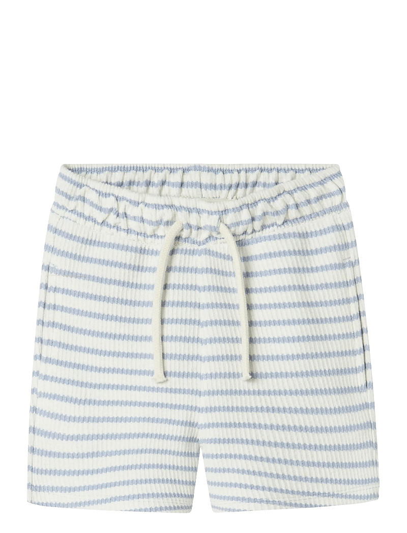 Lil'Atelier - NMMTADEO LOOSE SHORTS LIL - lühikesed vabaajapüksid - zen blue - 0