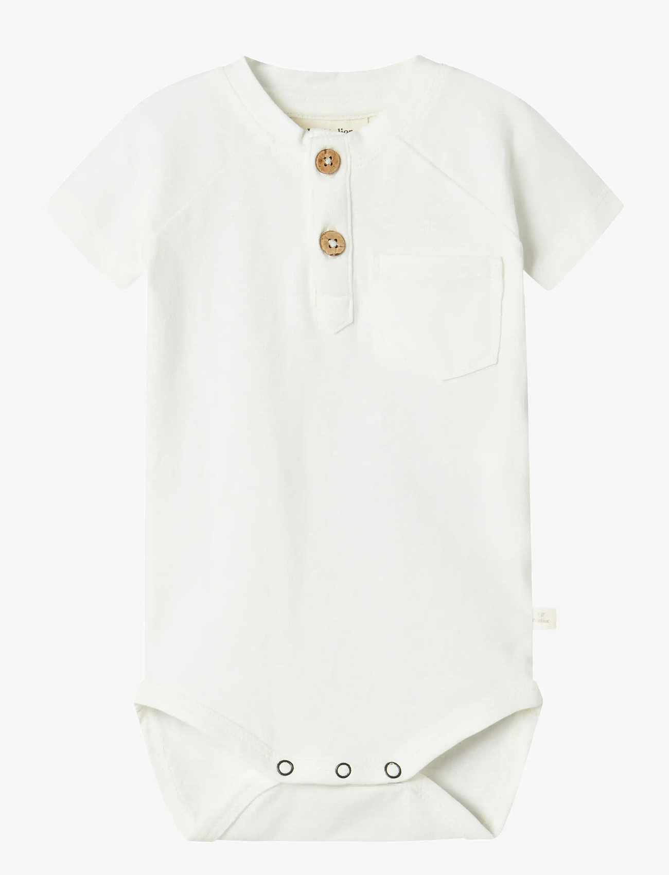 Lil'Atelier - NBMDOLAN JOE SS BODY LIL - kortärmade bodies - coconut milk - 0