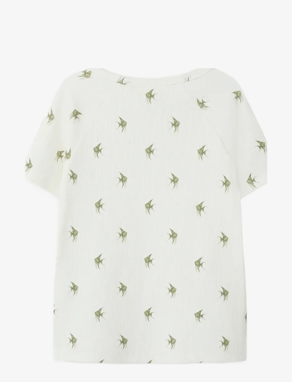 Lil'Atelier - NMMLAVO ENI SS SLIM TOP LIL - kurzärmelige - coconut milk - 2