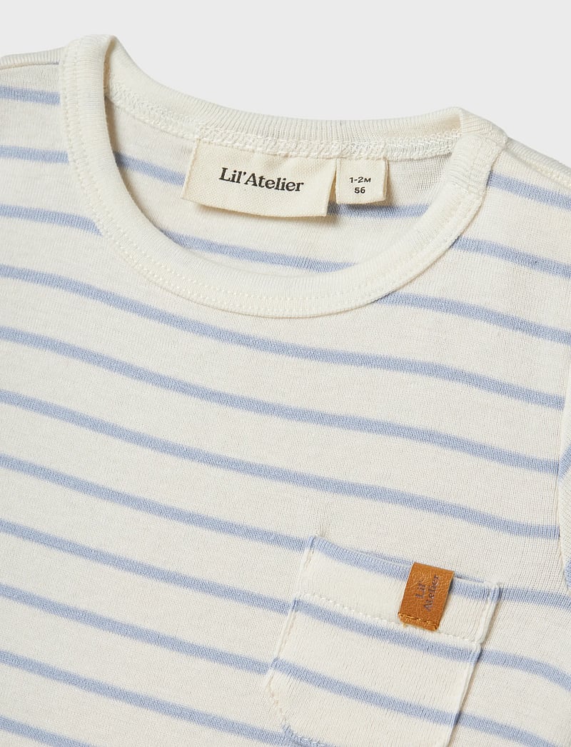 Lil'Atelier - NBMGEO ARI SS LOOSE SUIT LIL - zen blue - 3