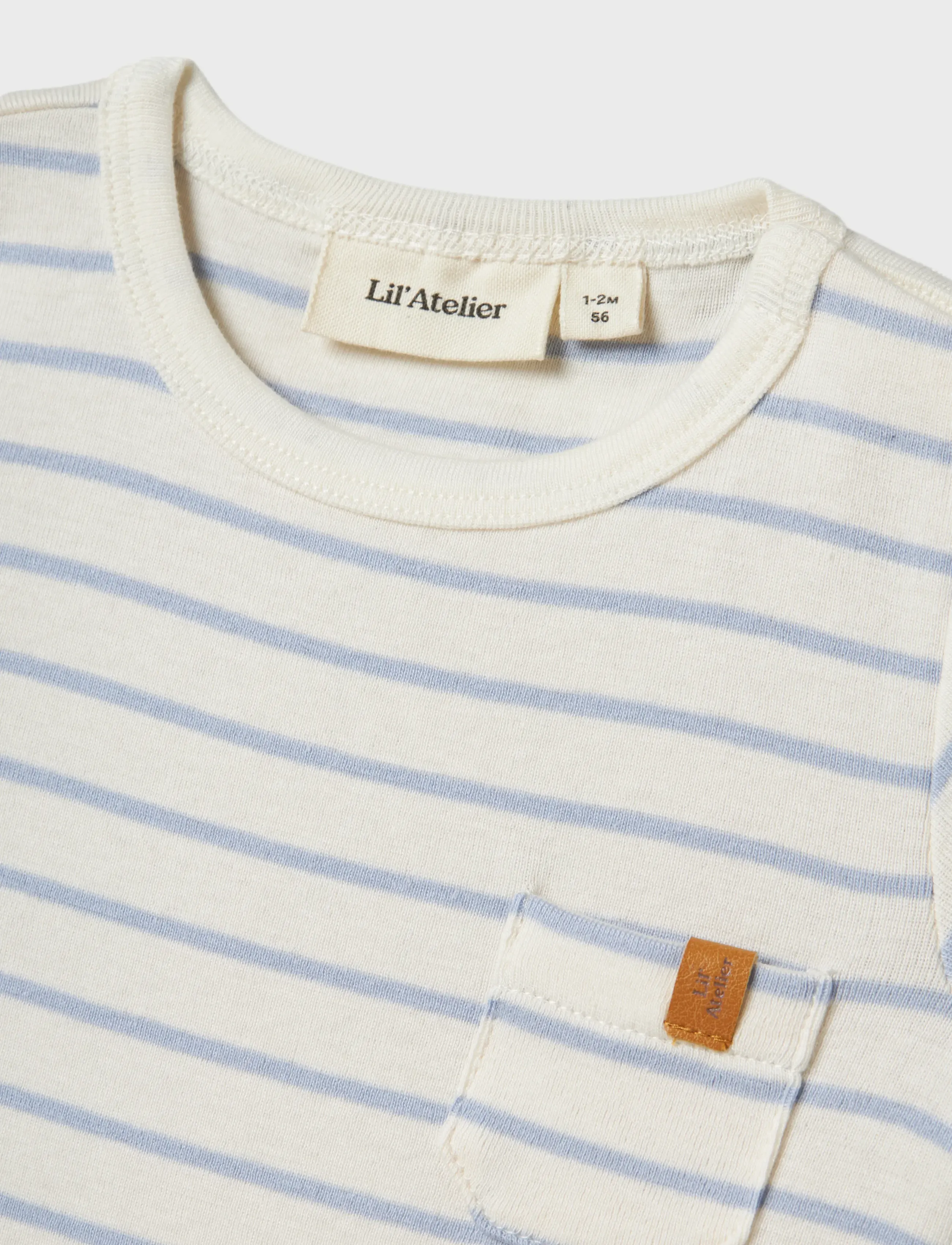 Lil'Atelier - NBMGEO ARI SS LOOSE SUIT LIL - zen blue - 3