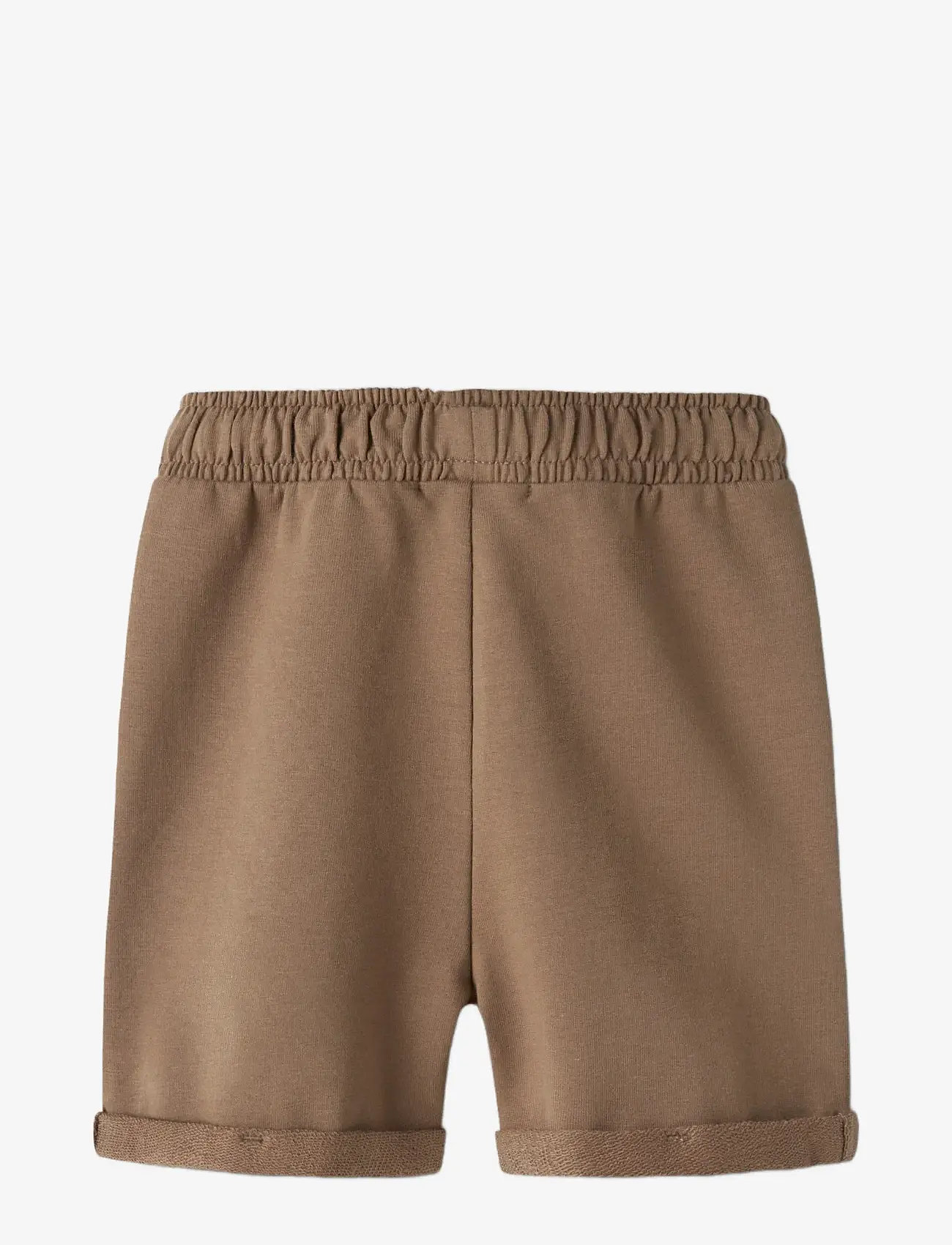 Lil'Atelier - NMNOMAS SWEAT SHORTS LIL - dresowe szorty - coca mocha - 1