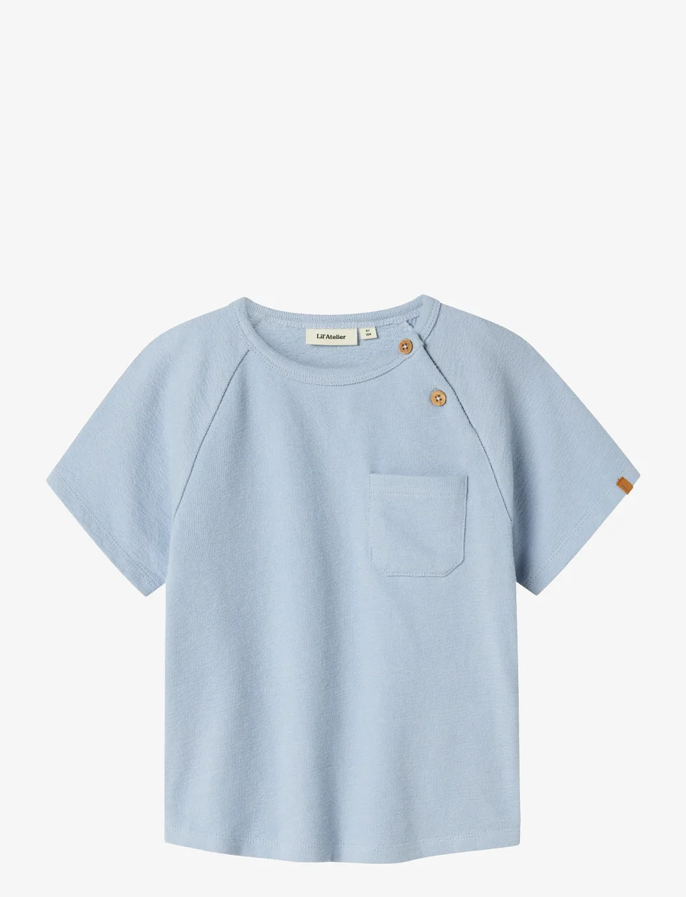 Lil'Atelier - NMMJOLLO SS SWEAT LIL - kurzärmelige - zen blue - 0