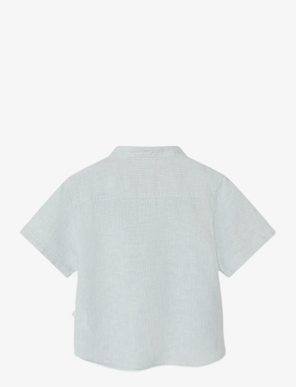 Lil'Atelier - NMMJESPER SS LOOSE SHIRT LIL - kurzärmlige hemden - ancient water - 1