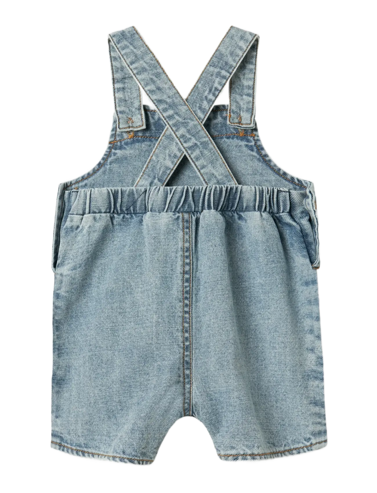 Lil'Atelier - NBMHILBERT DNM SHORTOVERALL 1118-HL LIL - salopettes - light blue denim - 2