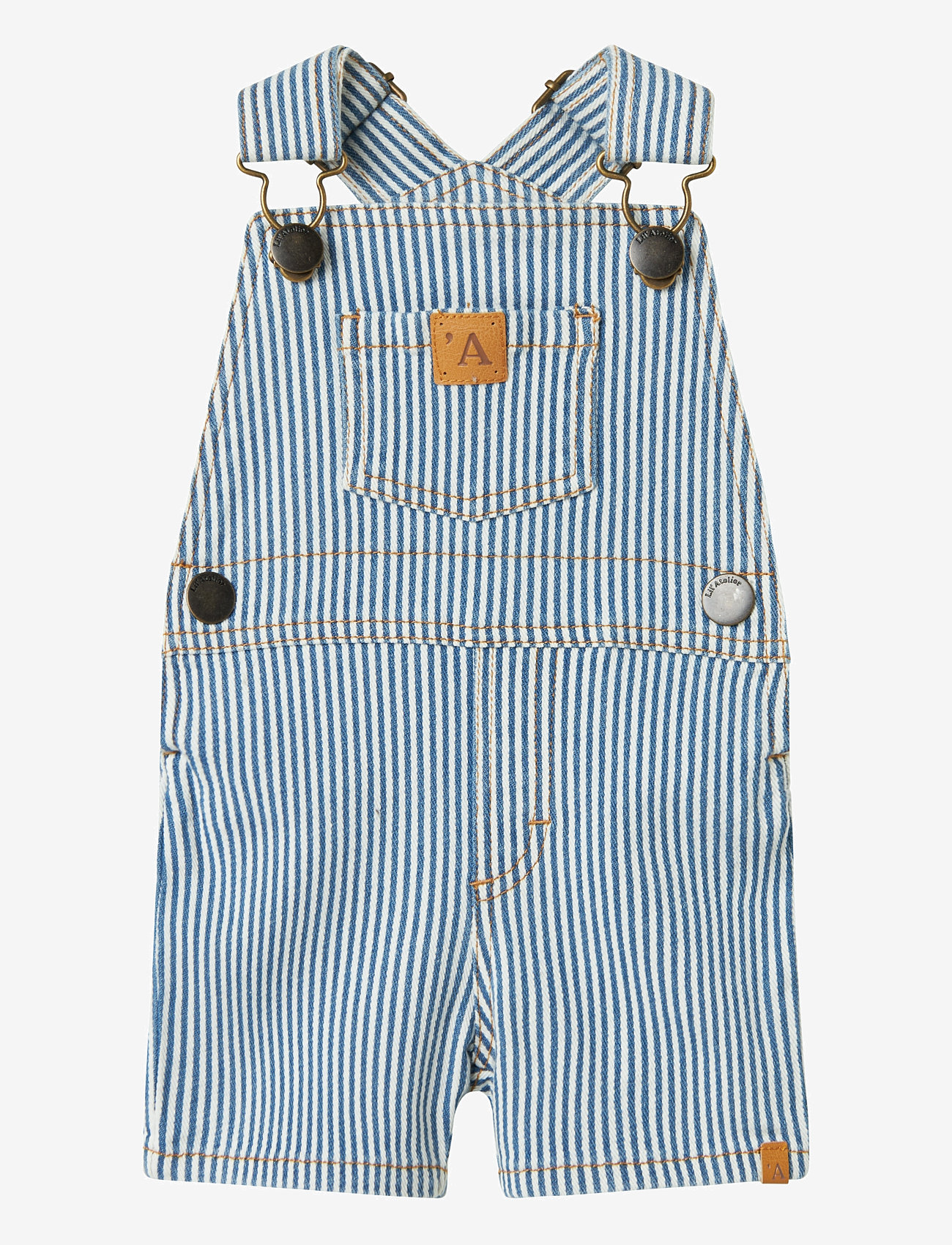 Lil'Atelier - NBMHALFDAN SHORTS OVERALL 4001-HS LIL - tunked - zen blue - 1