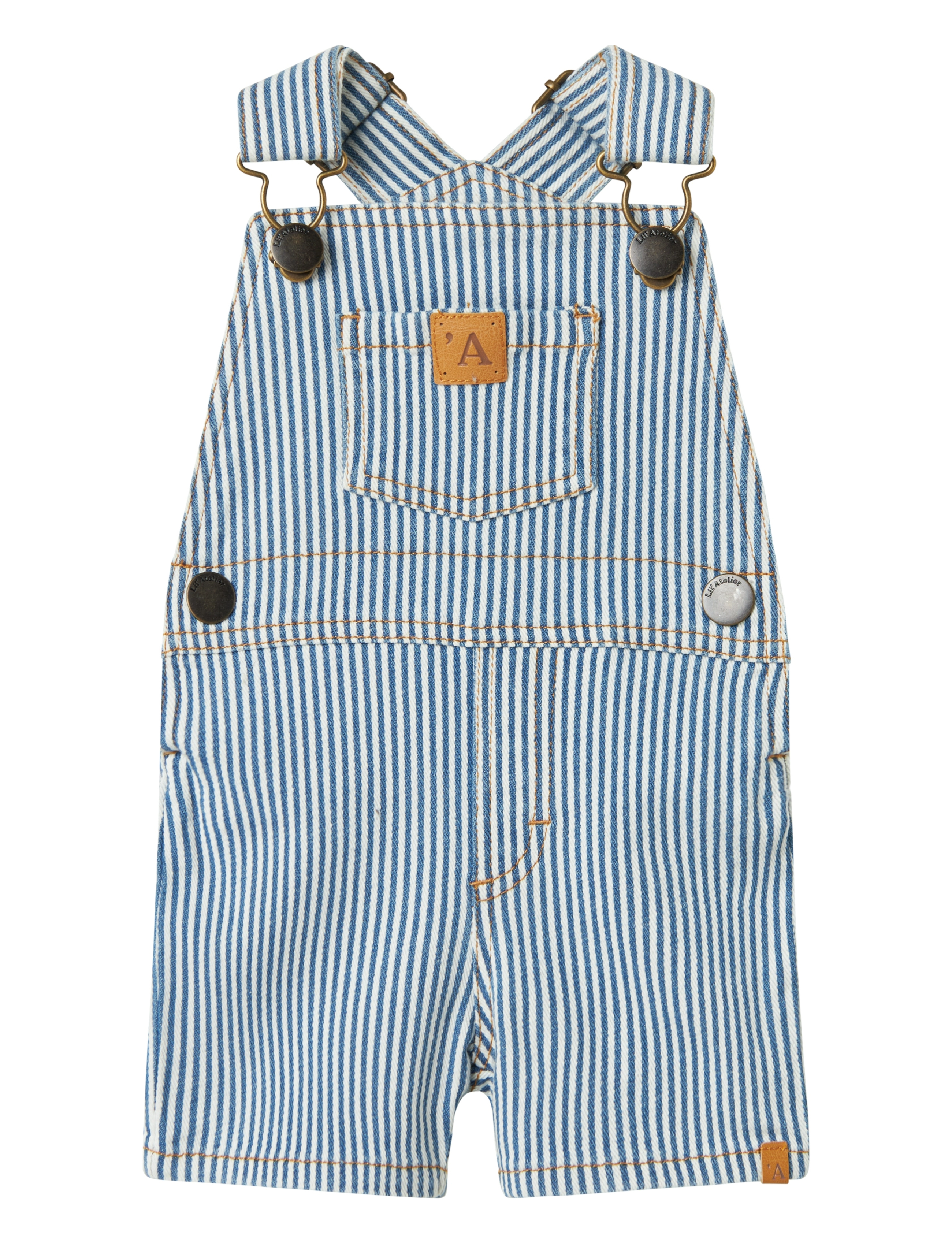 Lil'Atelier NBMHALFDAN SHORTS OVERALL 4001-HS LIL - Underdele - ZEN BLUE / blue