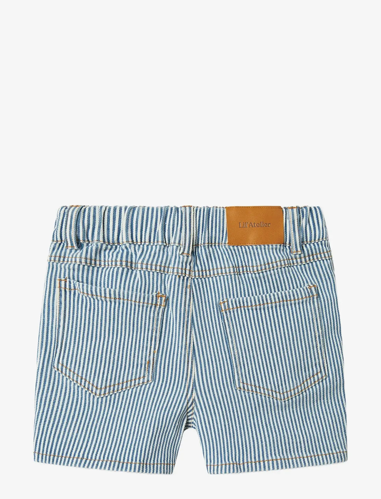 Lil'Atelier - NMMHALFDAN LOOSE SHORTS 4001-HS LIL - denimshorts - zen blue - 1