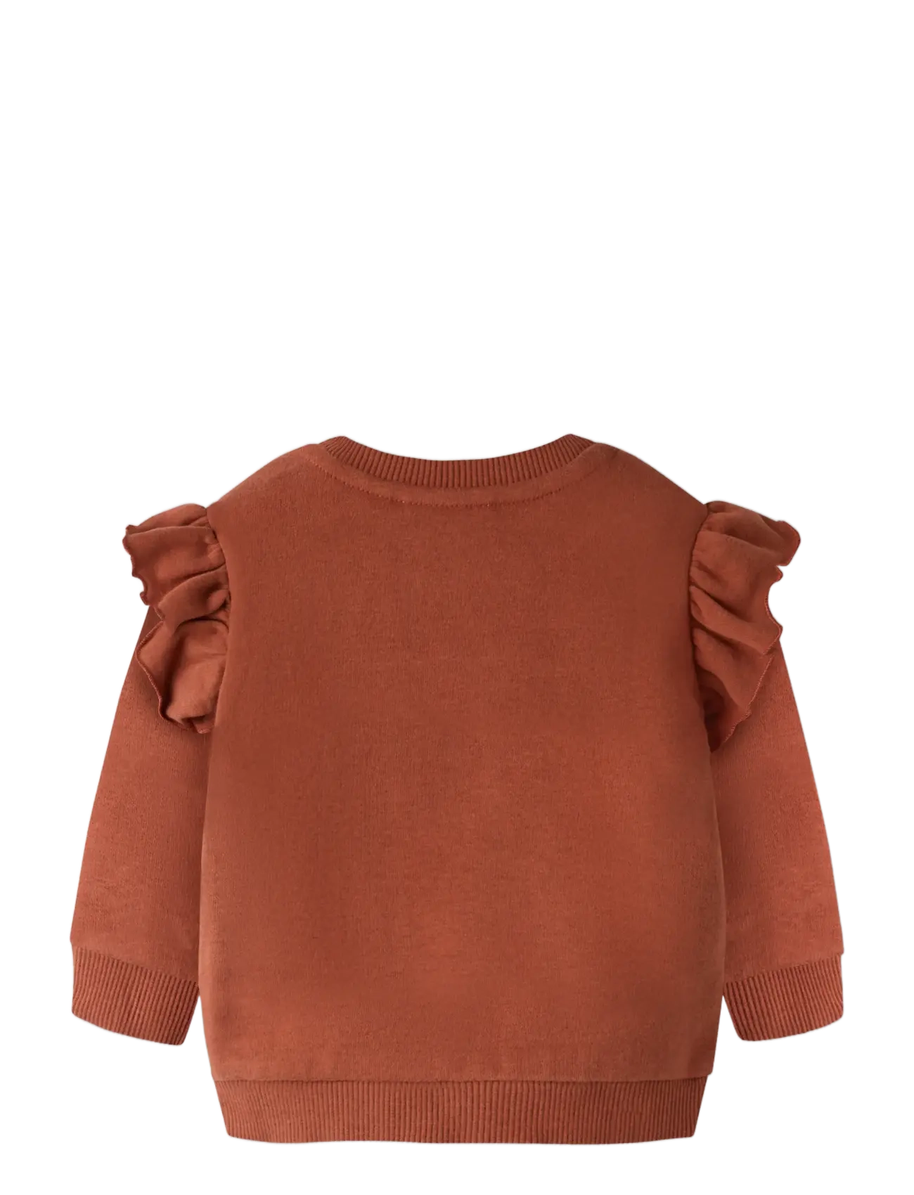 Lil'Atelier - NBFILONDON RES LS SWEAT BRU LIL - sweatshirts - maple syrup - 1