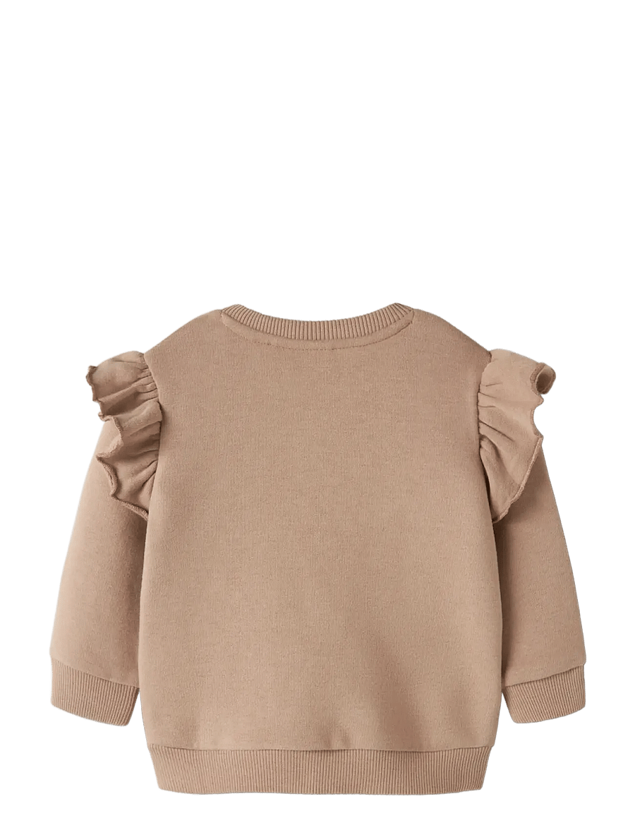 Lil'Atelier - NBFILONDON RES LS SWEAT BRU LIL - sweat-shirt - roebuck - 2