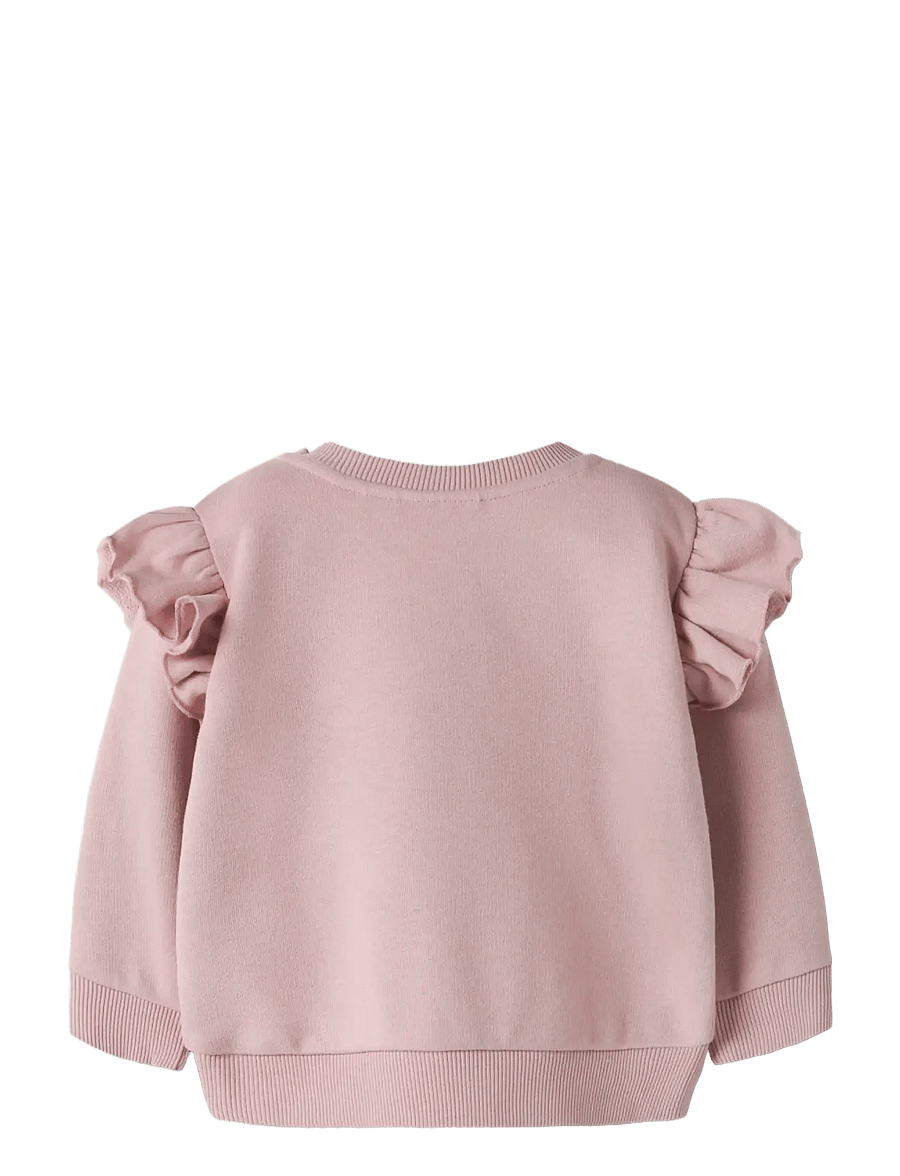 Lil'Atelier - NBFILONDON RES LS SWEAT BRU LIL - sweatshirts - zephyr - 1