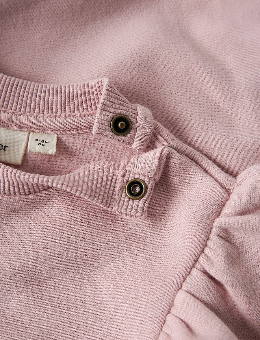 Lil'Atelier - NBFILONDON RES LS SWEAT BRU LIL - sweatshirts - zephyr - 2