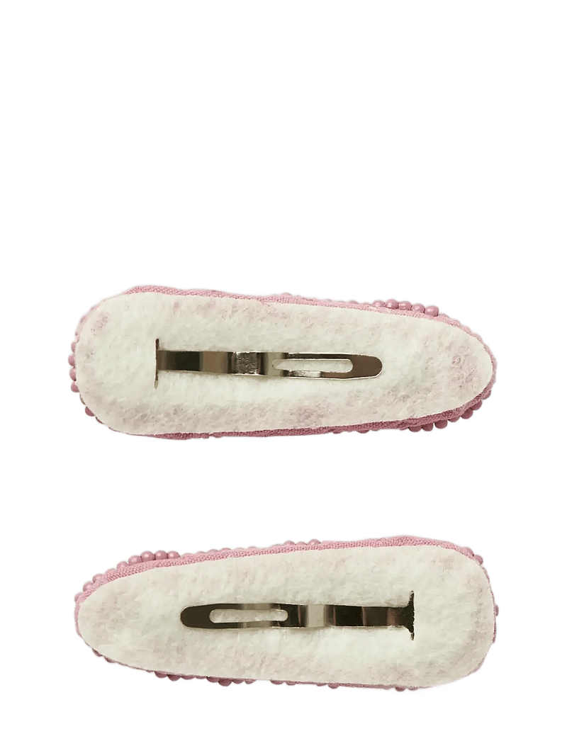 Lil'Atelier - NMFACC-LUNA 2 PACK HAIR CLIPS LIL - hårklämmor - nostalgia rose - 2