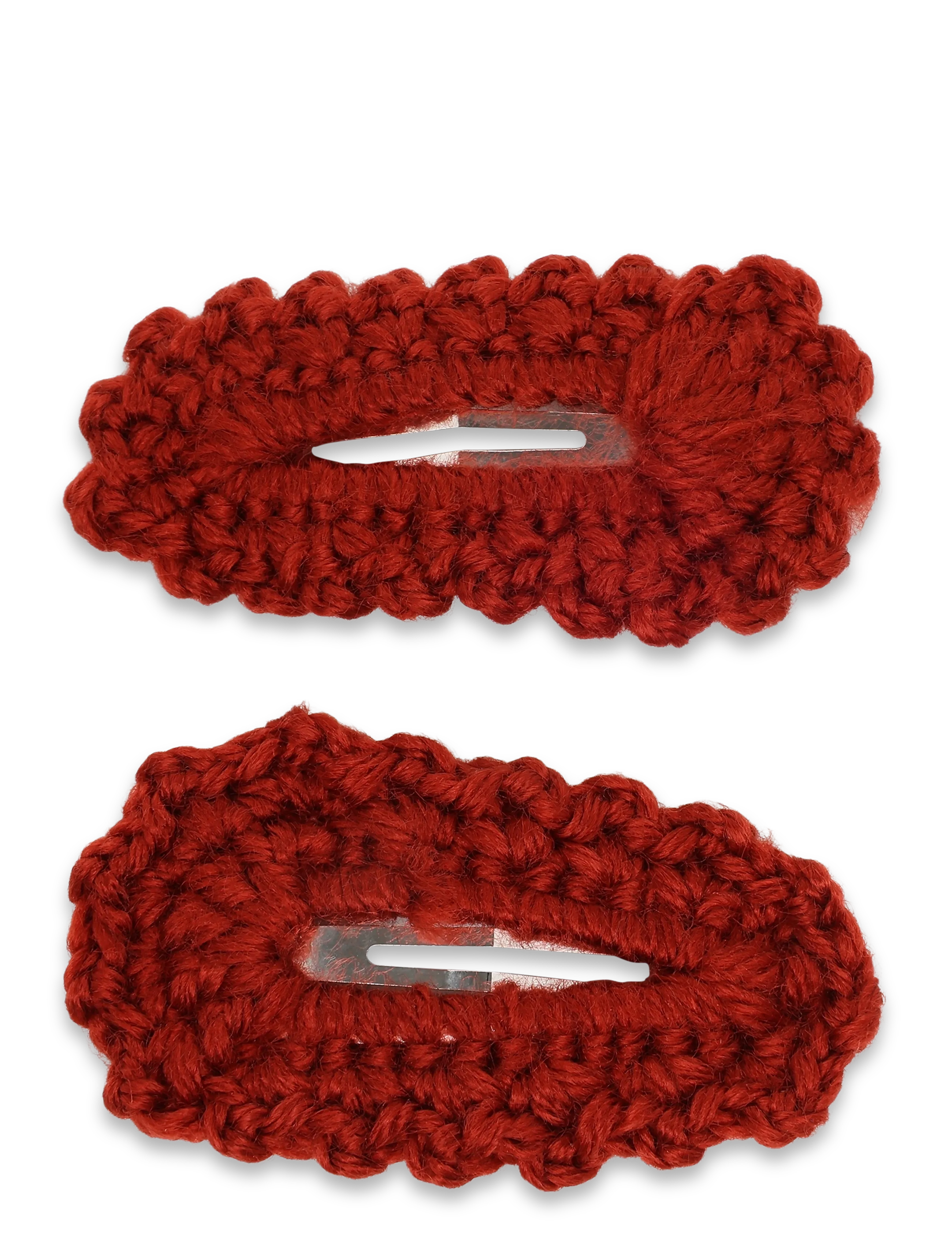 Lil'Atelier NMFACC-LISA 2 PACK HAIR CLIPS LIL - Lil'Atelier - MAPLE SYRUP / burgundy