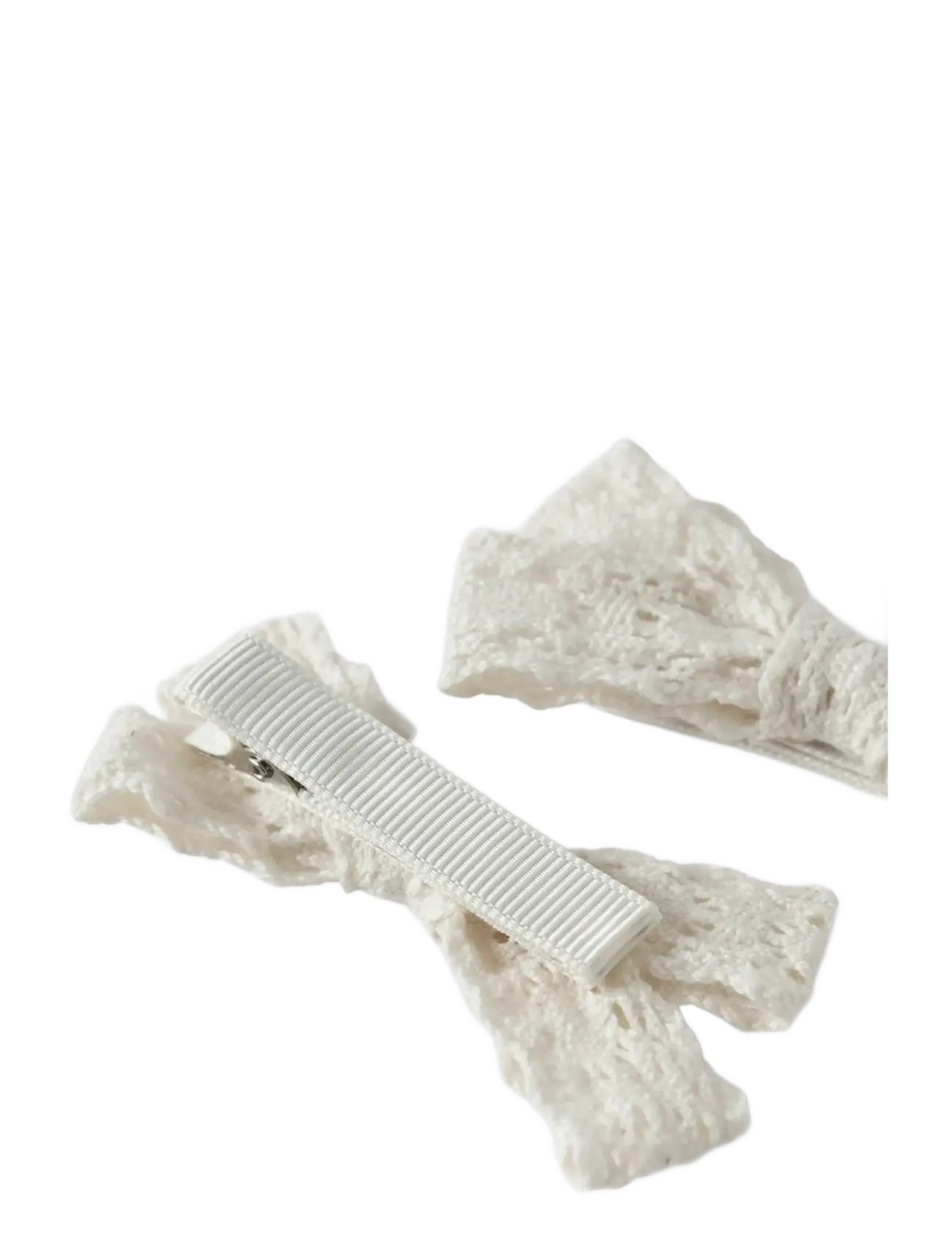 Lil'Atelier - NMFACC-LOLA 2 PACK HAIR CLIPS LIL - hårspænder - coconut milk - 1