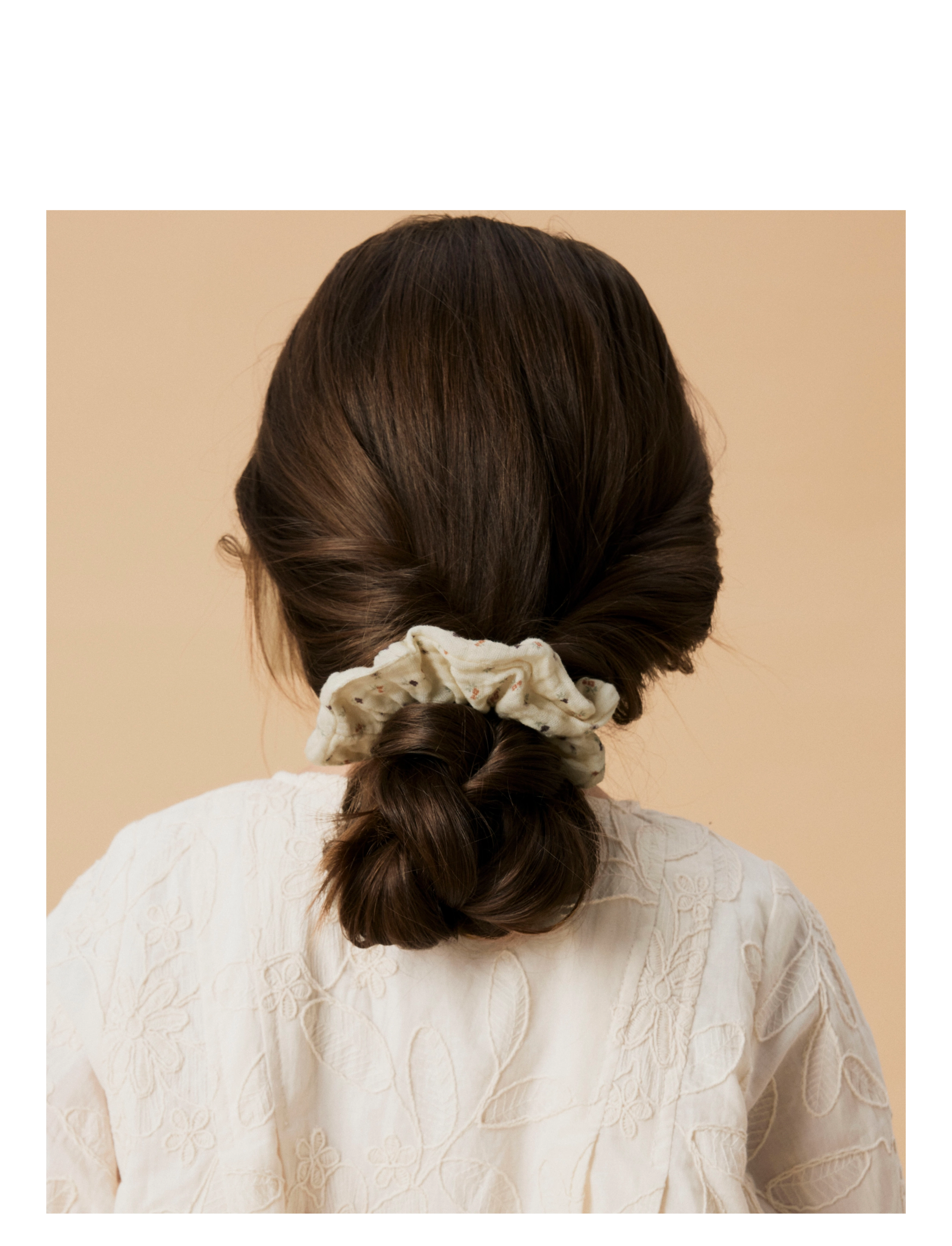 Lil'Atelier - NKFACC-LALA SCRUNCHIE LIL - turtledove - 2