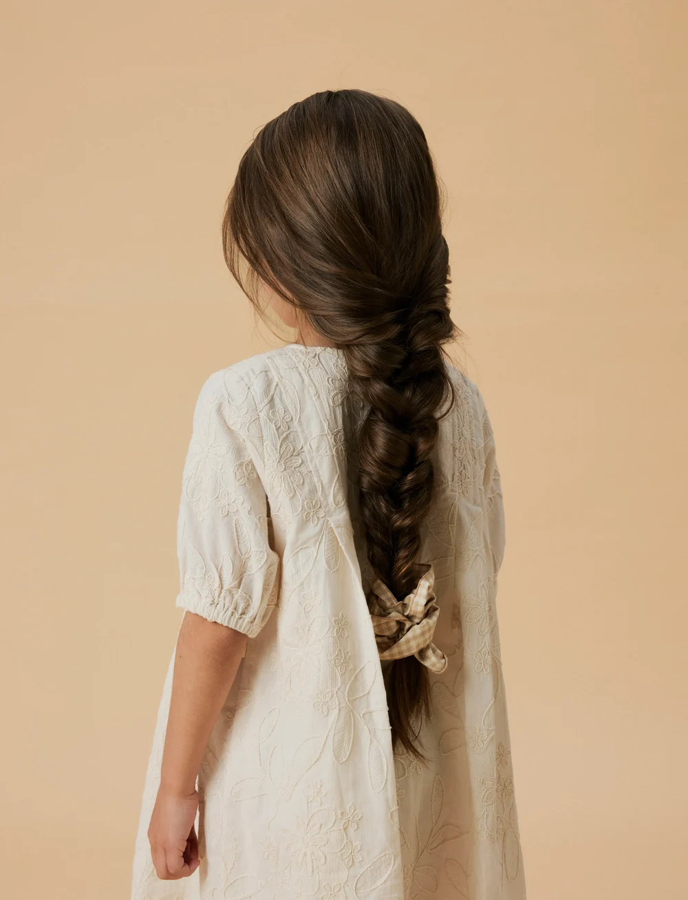 Lil'Atelier - NKFACC-LULU SCRUNCHIE LIL - scrunchies - irish cream - 0