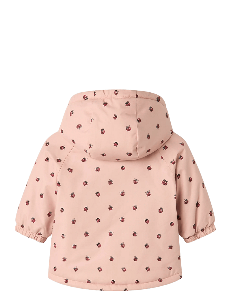 Lil'Atelier - NBFLASNOW05 JKT AOP FO LIL - dunjakker - misty rose - 2